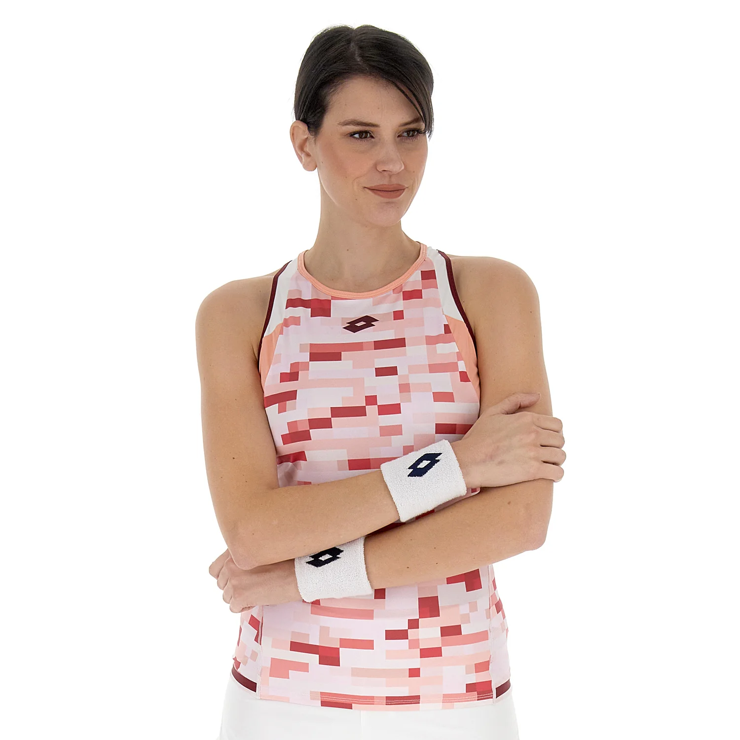CANOTTA TENNIS TECH D3 ROSA CHIARO