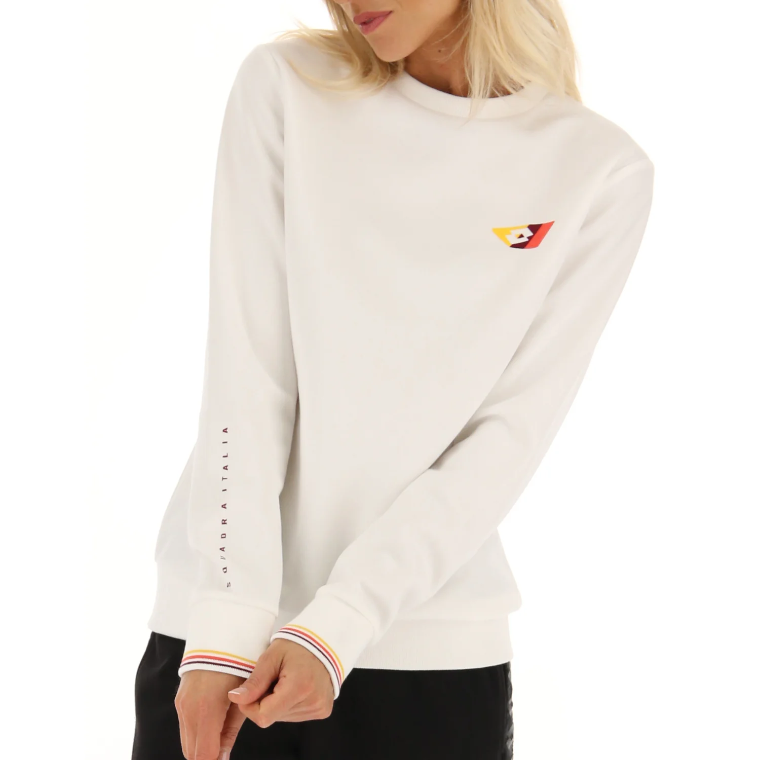 FELPA LIFESTYLE ATHLETICA CLASSIC BIANCO - Image 3