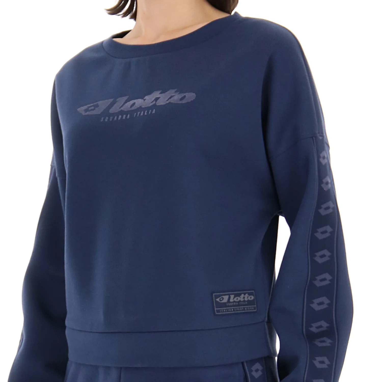 FELPA LIFESTYLE ATHLETICA DUE BLU SCURO - Image 3