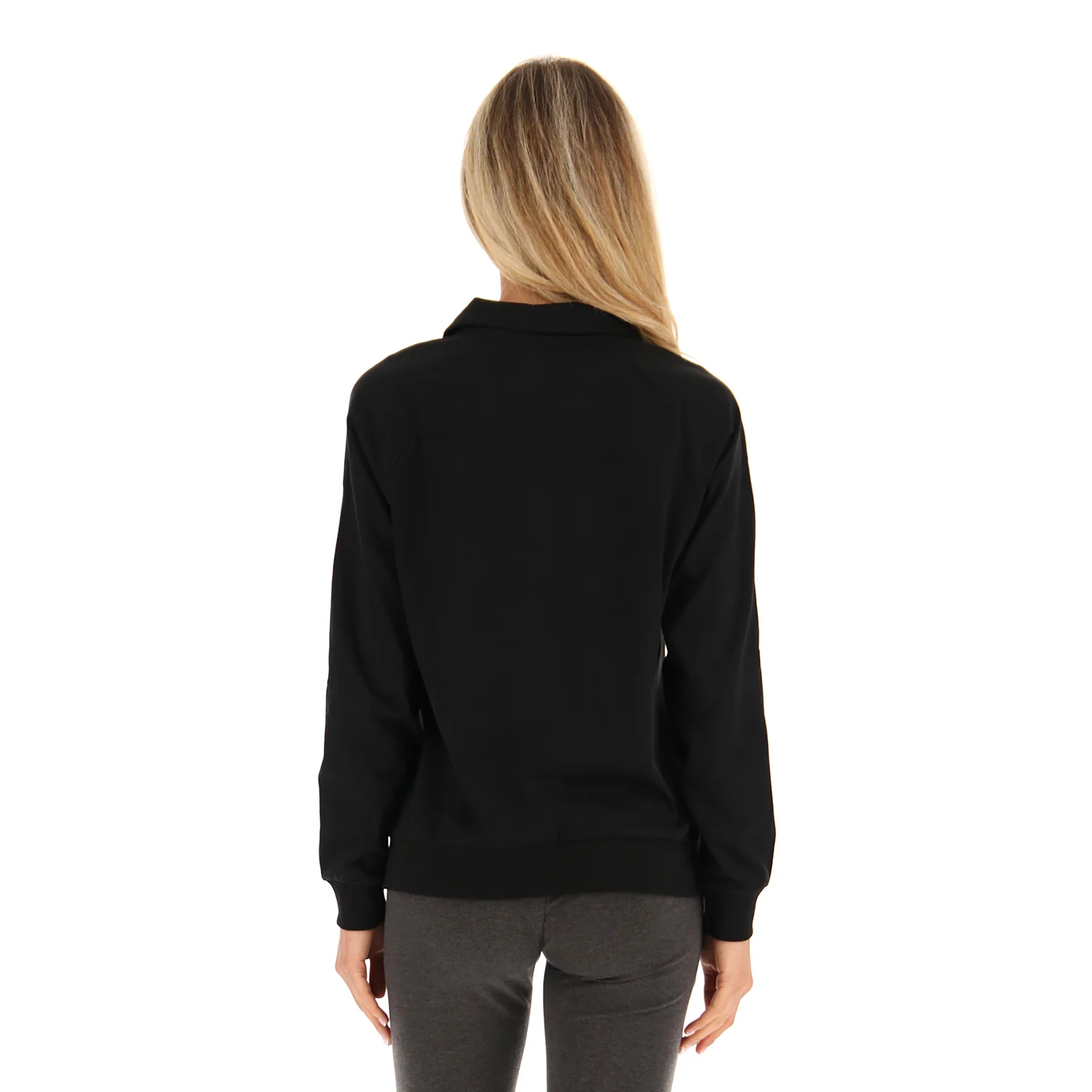 FELPA SPORT MULTISPORT NERO - Image 2