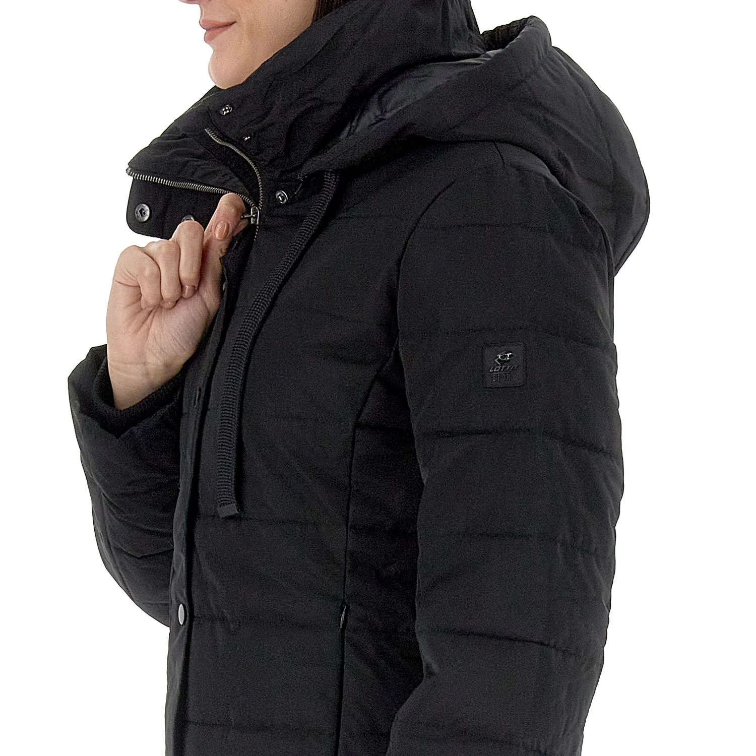 GIACCA IMBOTTITA TEMPO LIBERO CORVARA NERO - Image 3