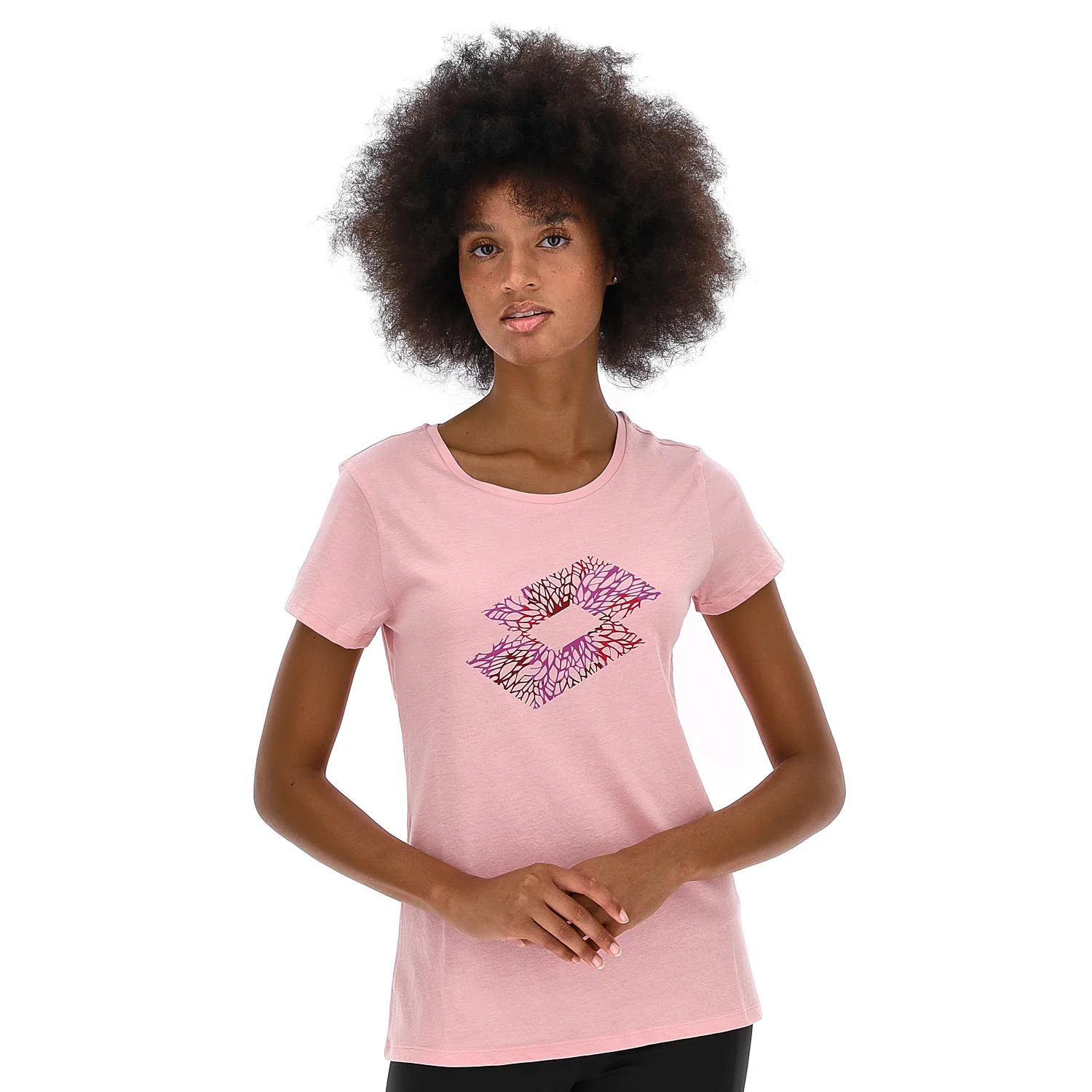 MAGLIETTA TEMPO LIBERO LOSANGA ROSA