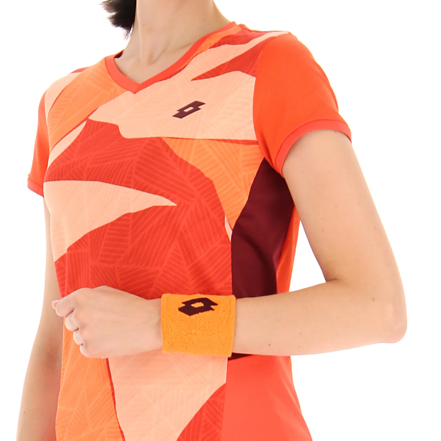 MAGLIETTA TENNIS TECH ARANCIONE - Image 3