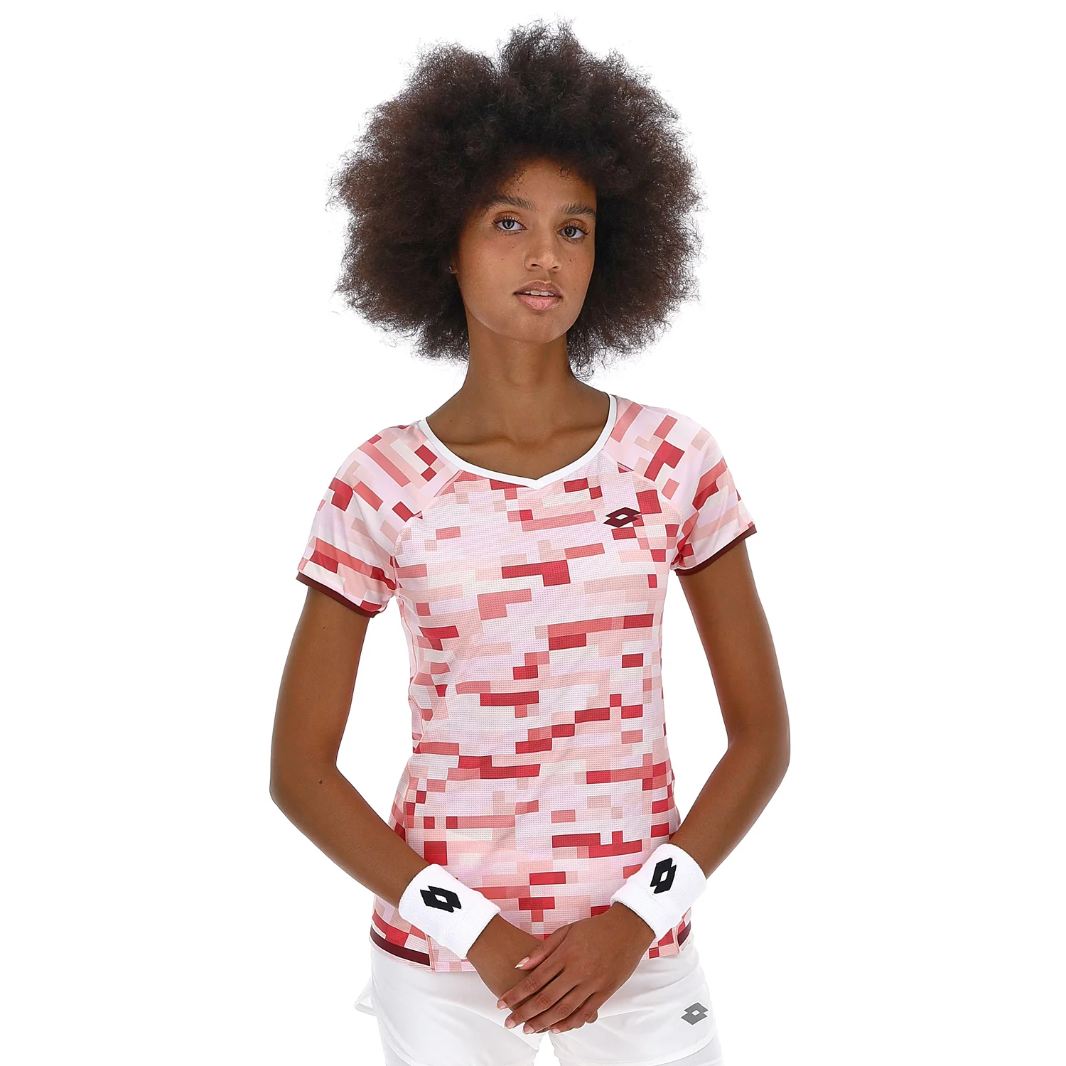 MAGLIETTA TENNIS TECH D3 ROSA CHIARO
