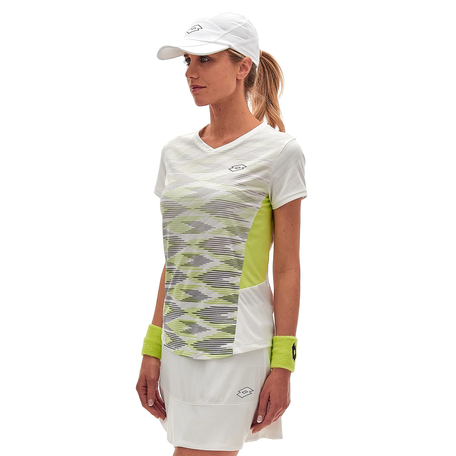 MAGLIETTA TENNIS TECH D4 BIANCO