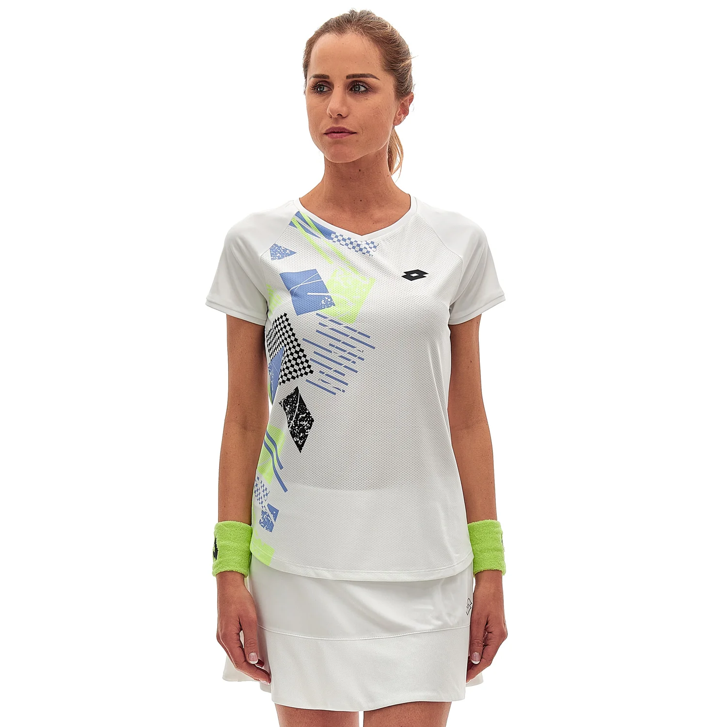 MAGLIETTA TENNIS TECH D5 BIANCO