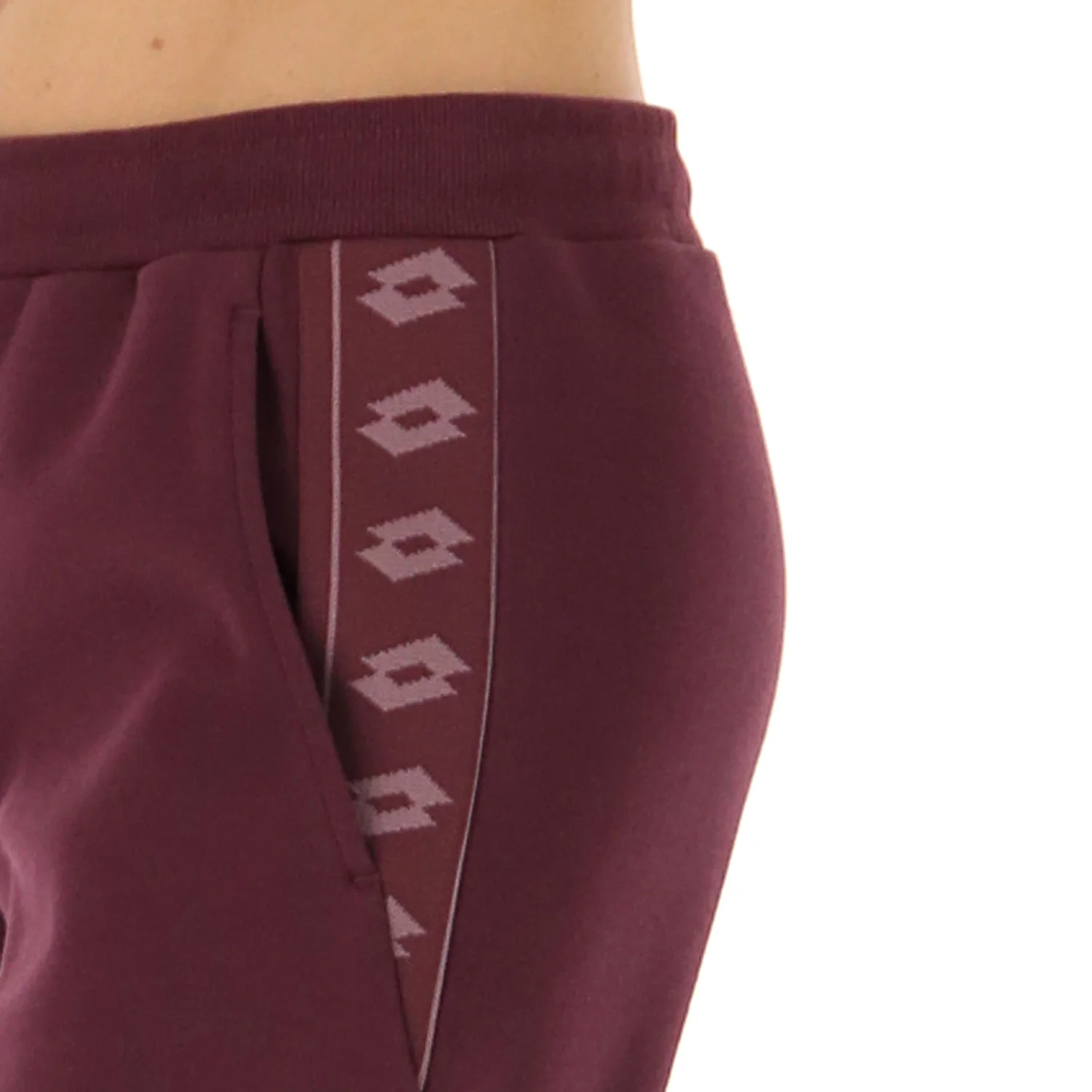 PANTALONI LIFESTYLE ATHLETICA DUE ROSSO SCURO - Image 3