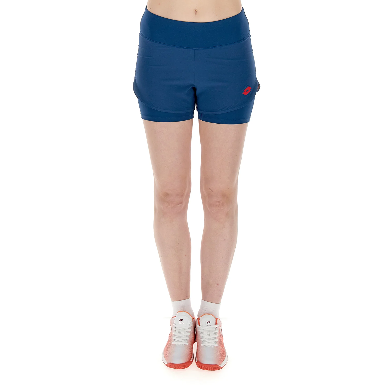 PANTALONI CORTI TENNIS TECH D1 BLU