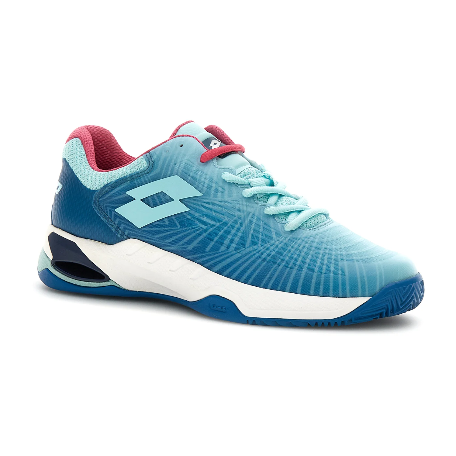 SCARPE TENNIS TERRA BATTUTA MIRAGE 100 AZZURRO - Image 2