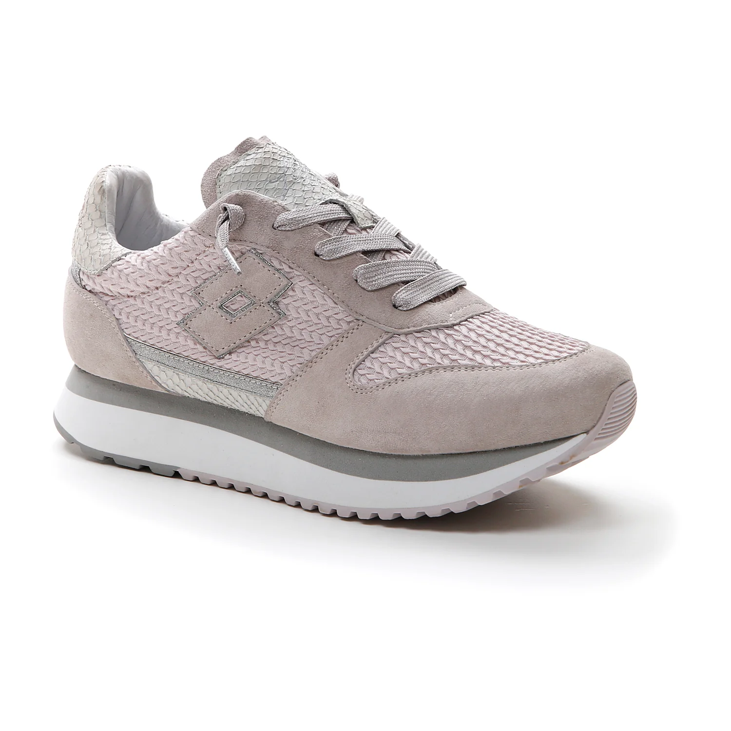 SCARPE WEDGE PINK W BEIGE - Image 2
