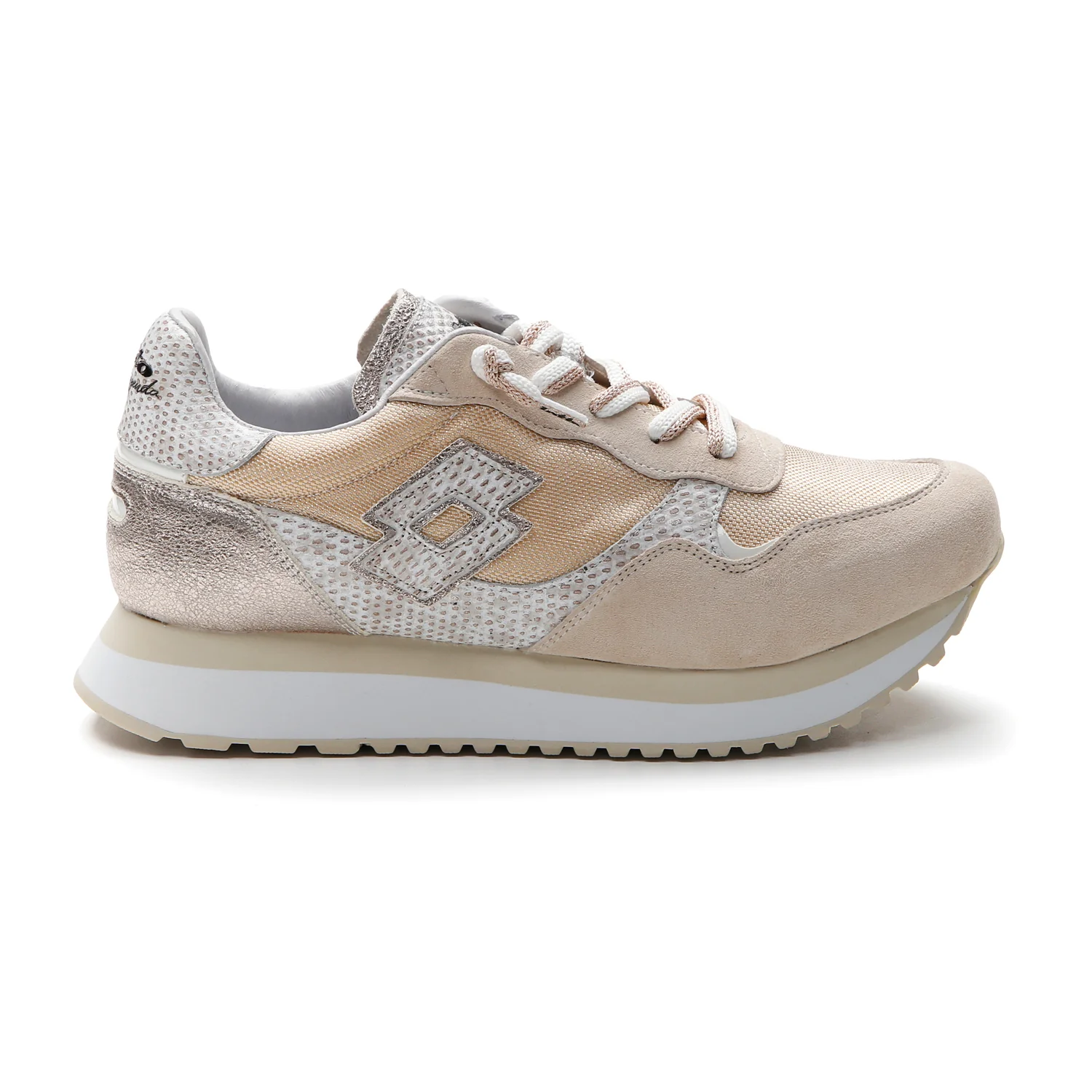SCARPE WEDGE II SHINY W BEIGE
