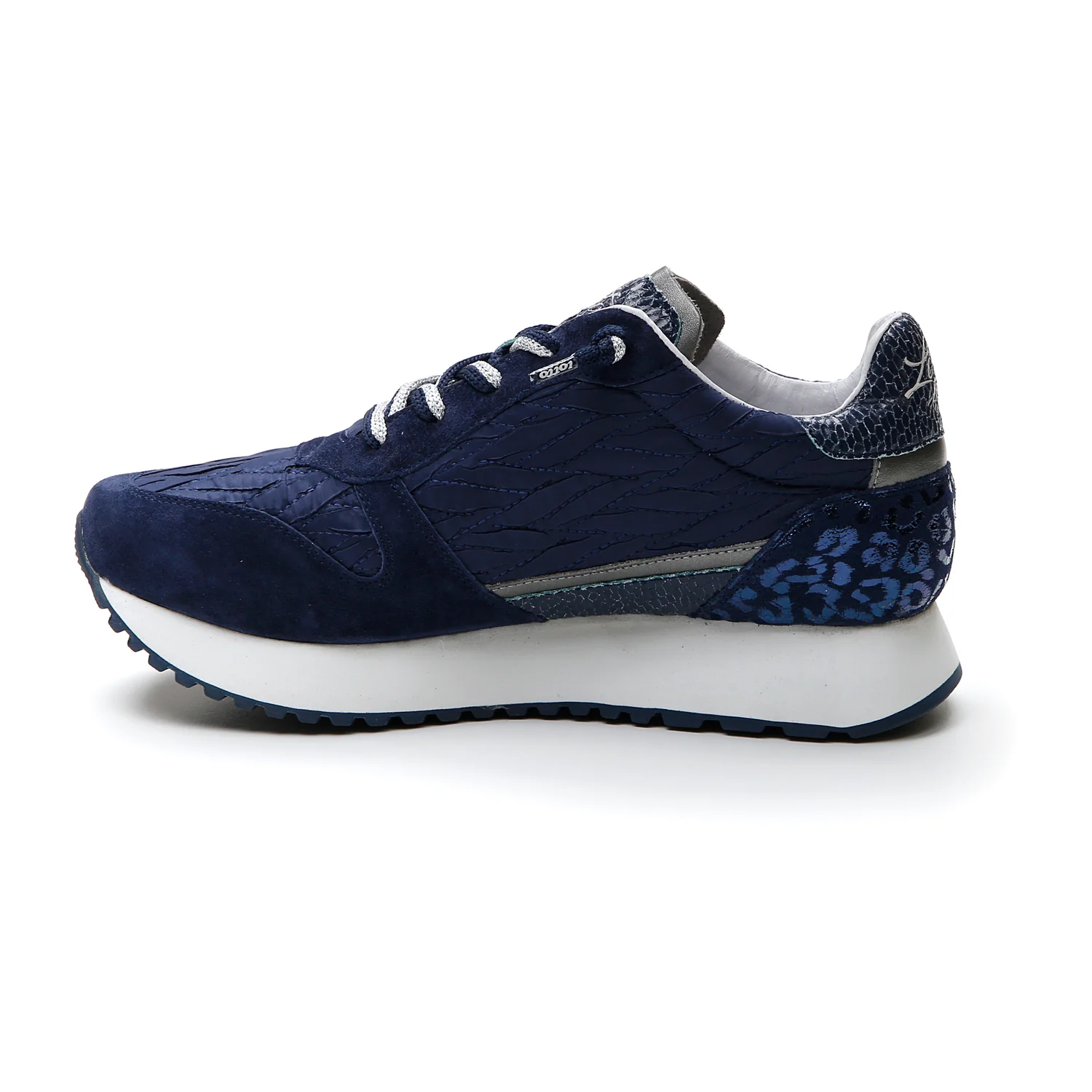 SCARPE WEDGE W BLU SCURO - Image 3