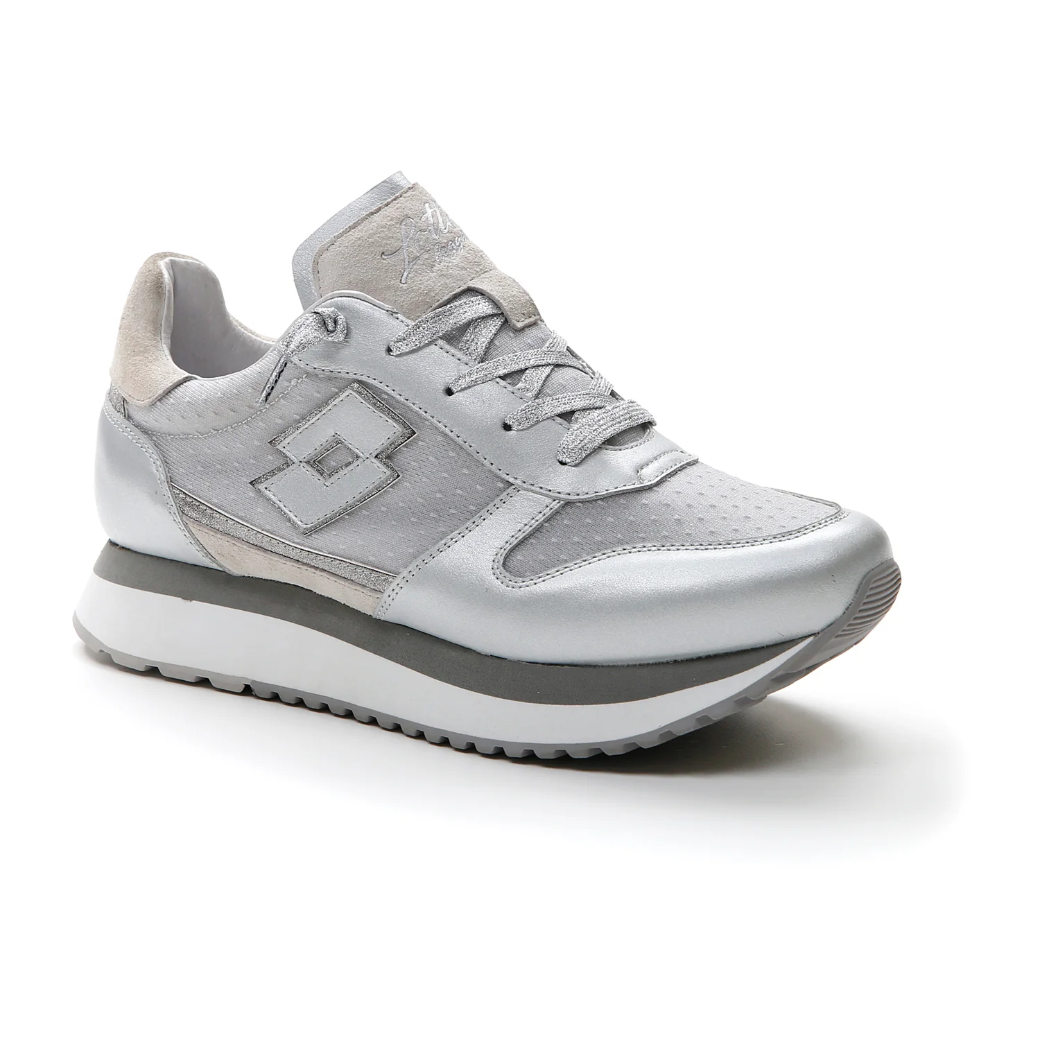 SCARPE WEDGE METAL W GRIGIO - Image 2