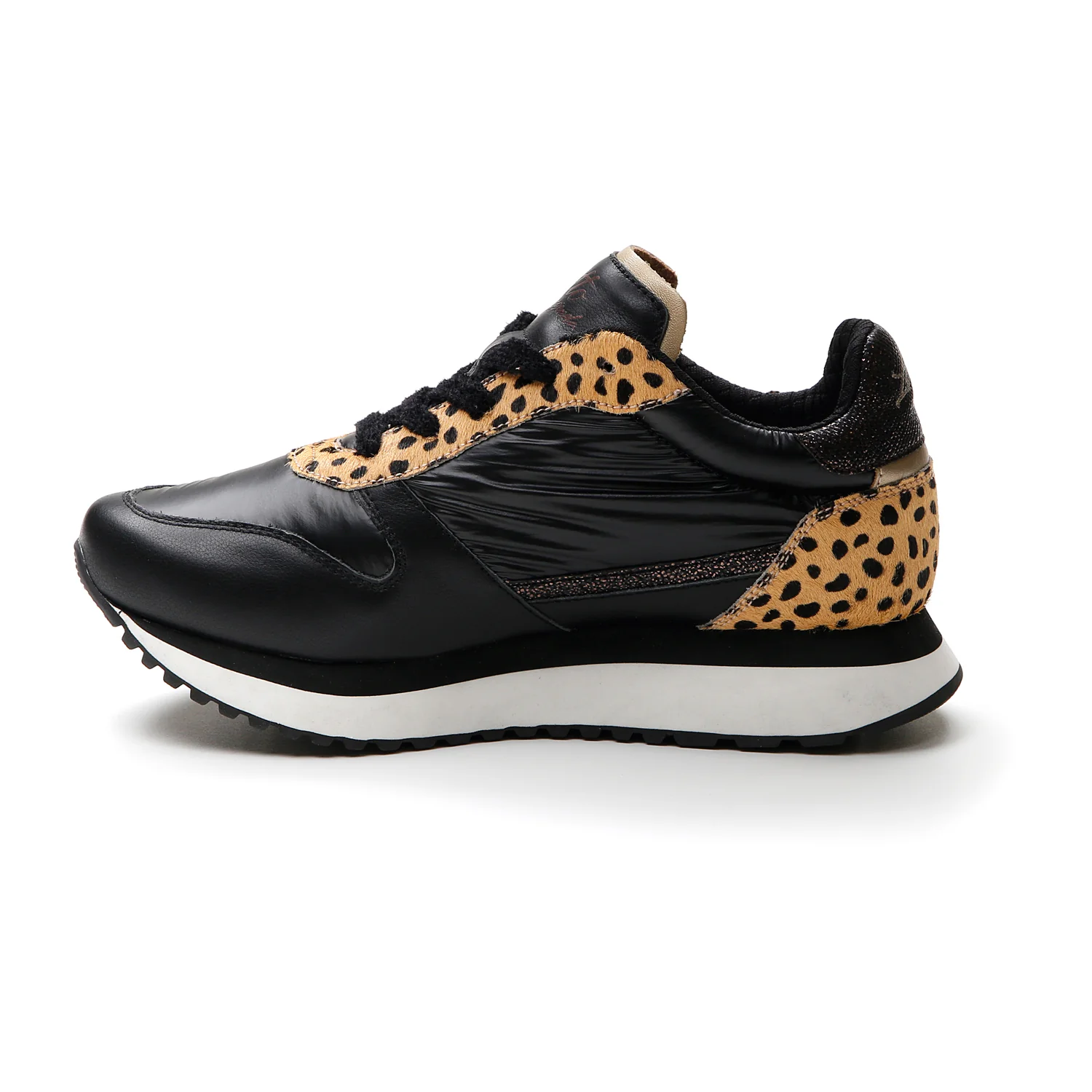 SCARPE WEDGE LEOPARD W NERO - Image 3