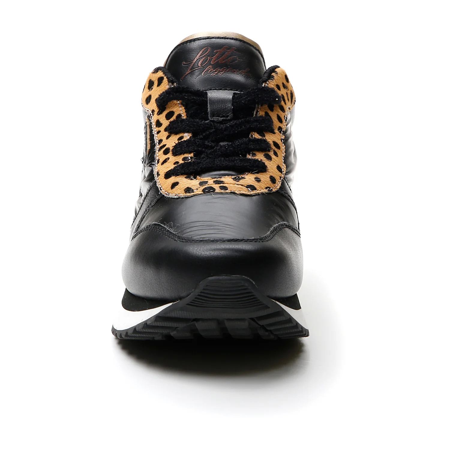 SCARPE WEDGE LEOPARD W NERO - Image 4