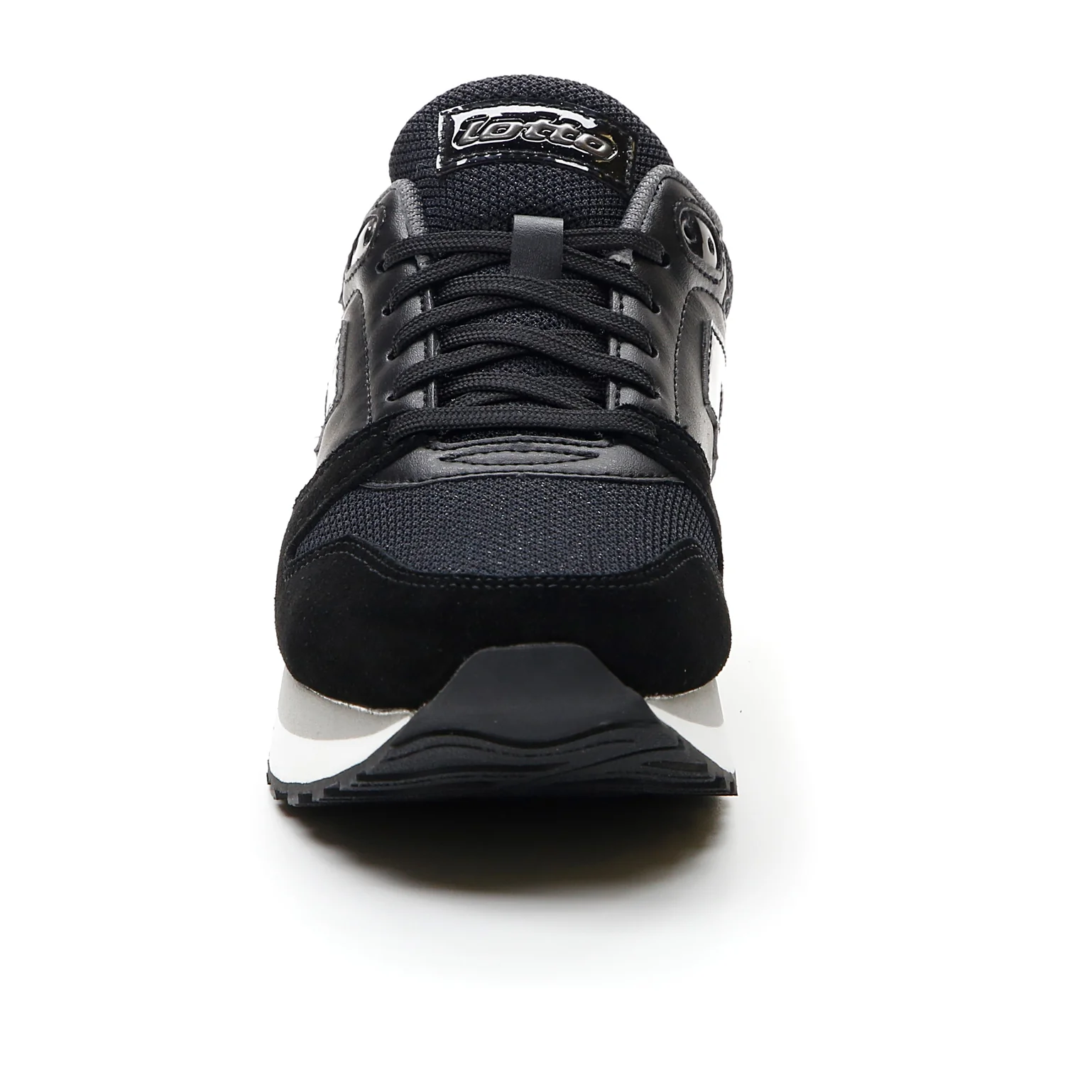 SCARPE TRAINER WEDGE NERO - Image 4