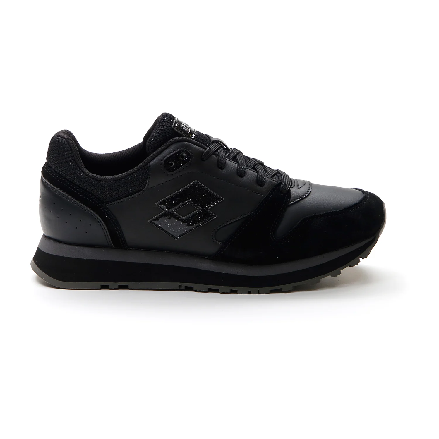 SCARPE TRAINER WEDGE NERO