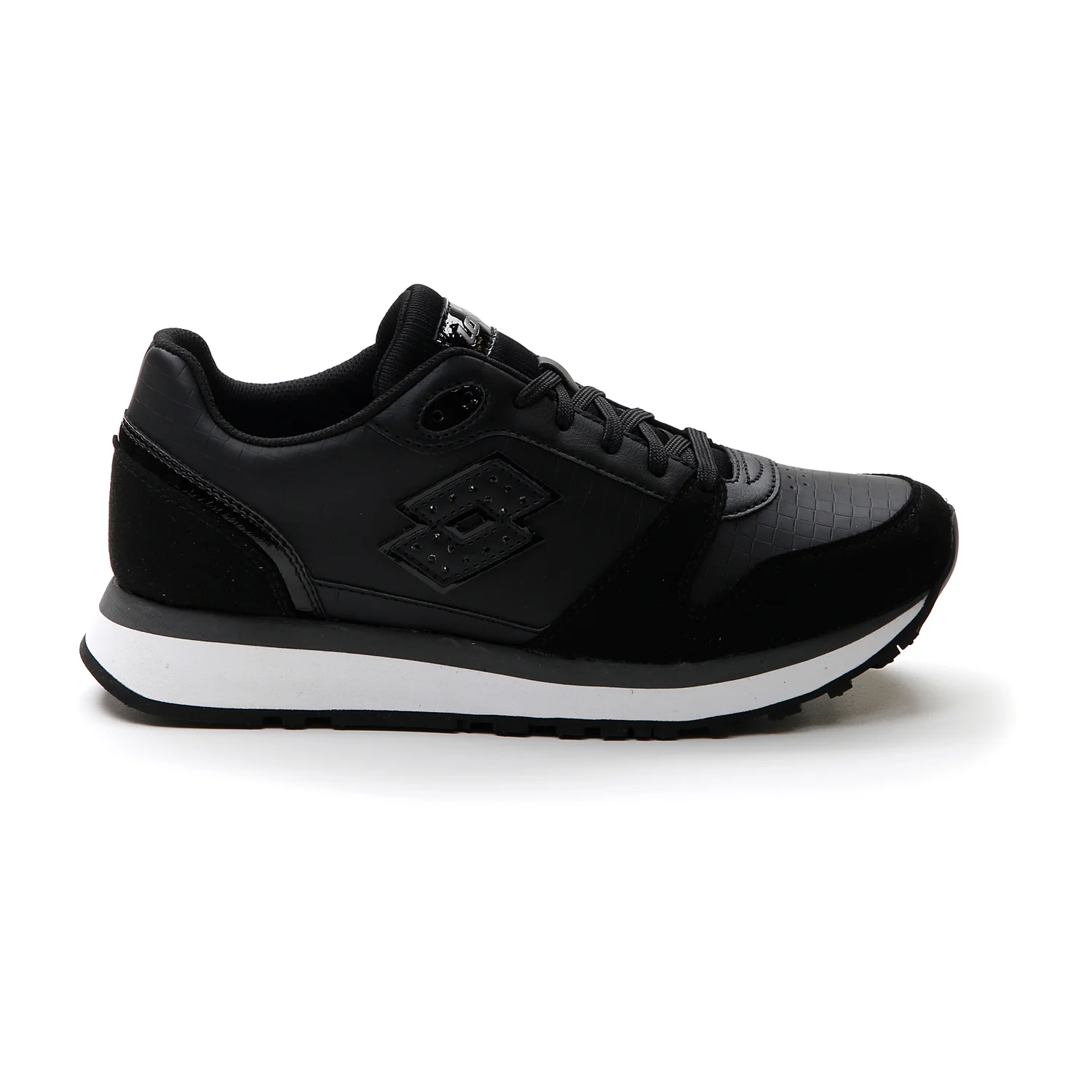 SCARPE TRAINER WEDGE NERO