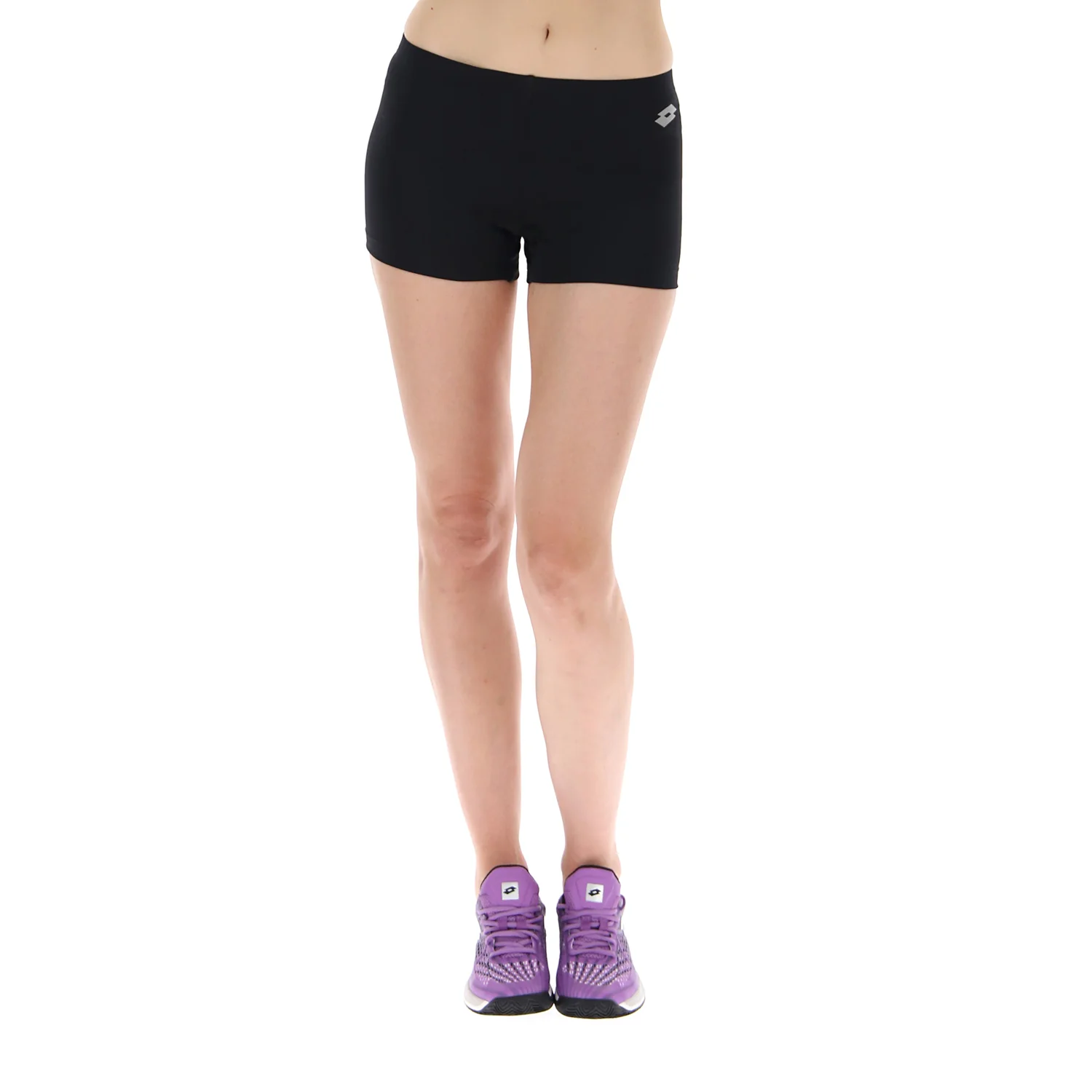 SHORT TIGHT TENNIS TEAMS NERO