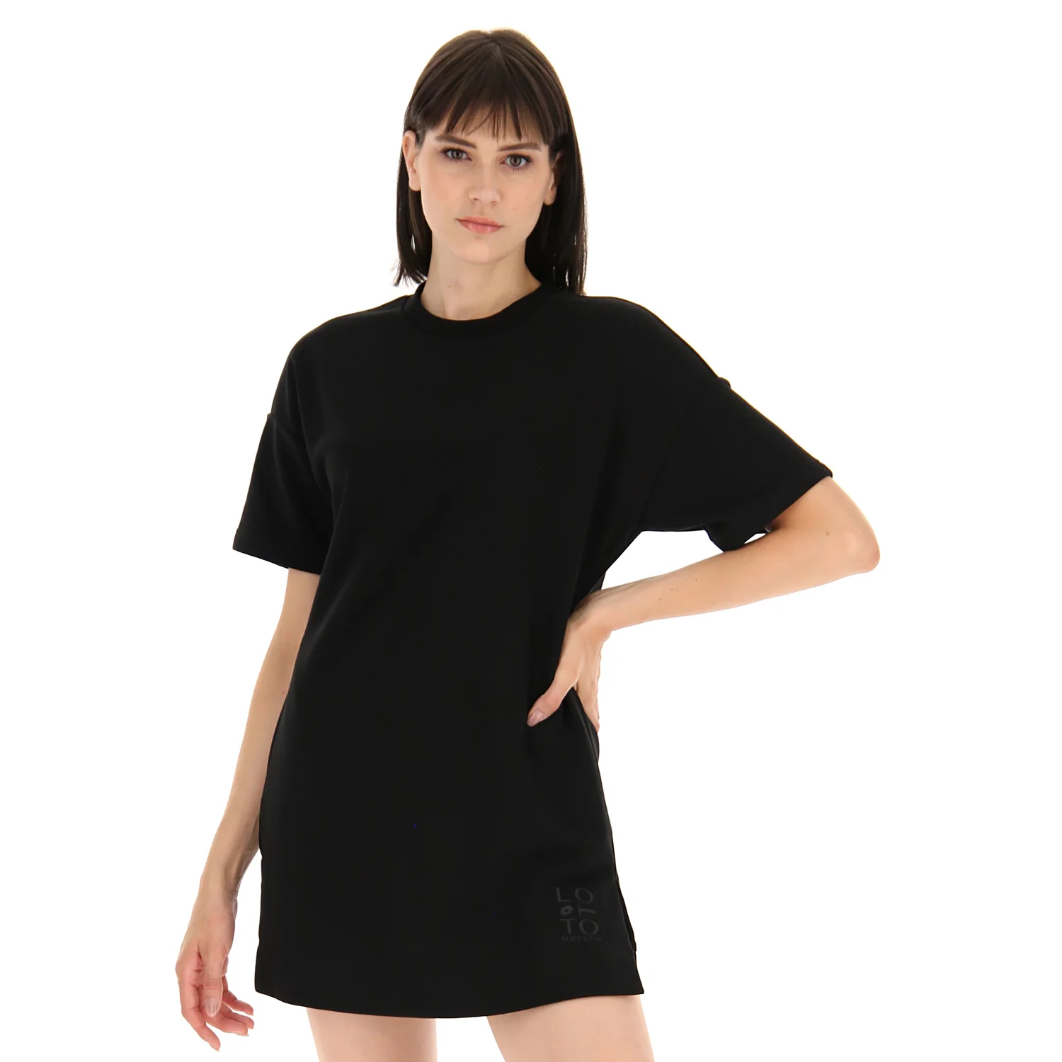 VESTITO SPORT FITNESS NERO