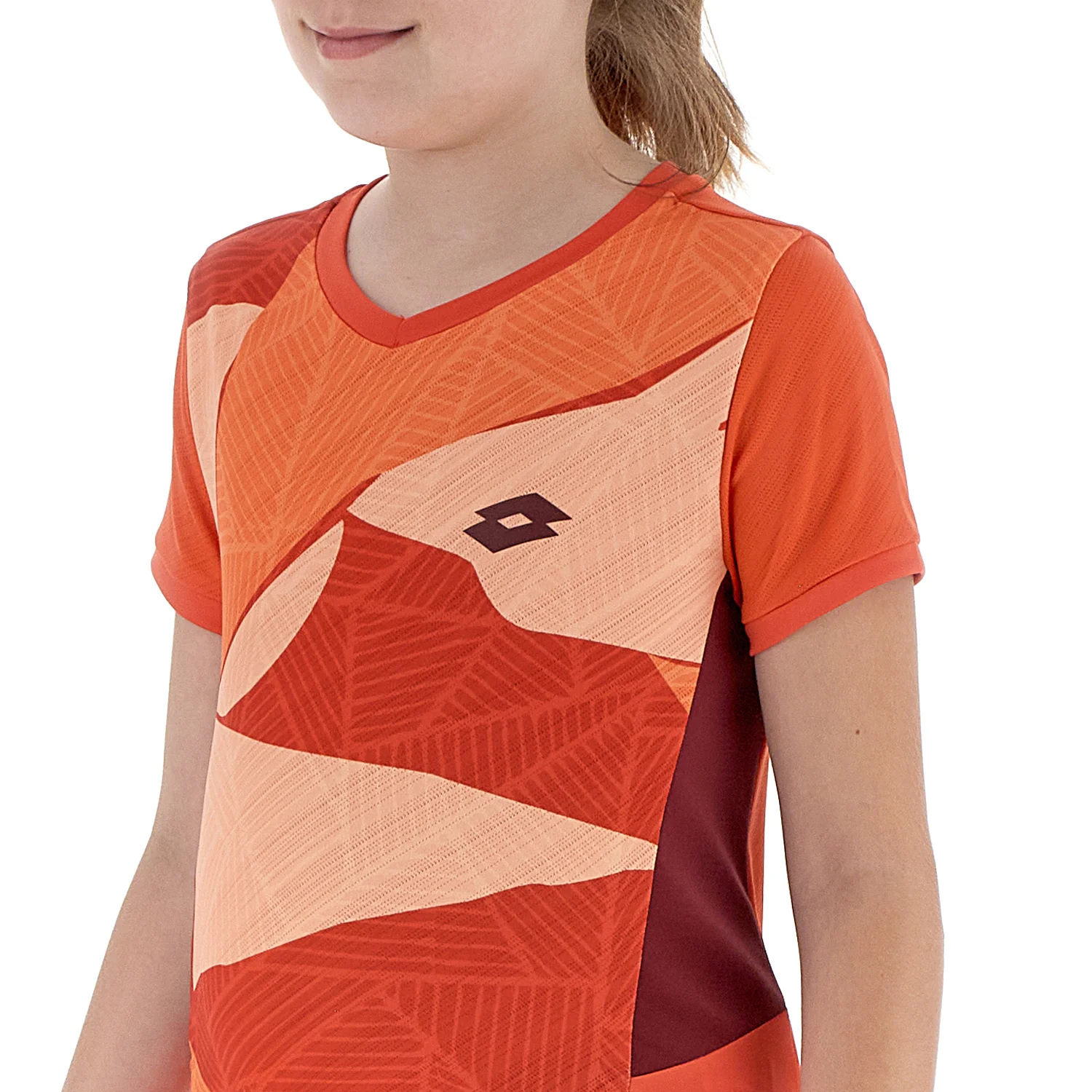 MAGLIETTA TENNIS TECH ARANCIONE - Image 3