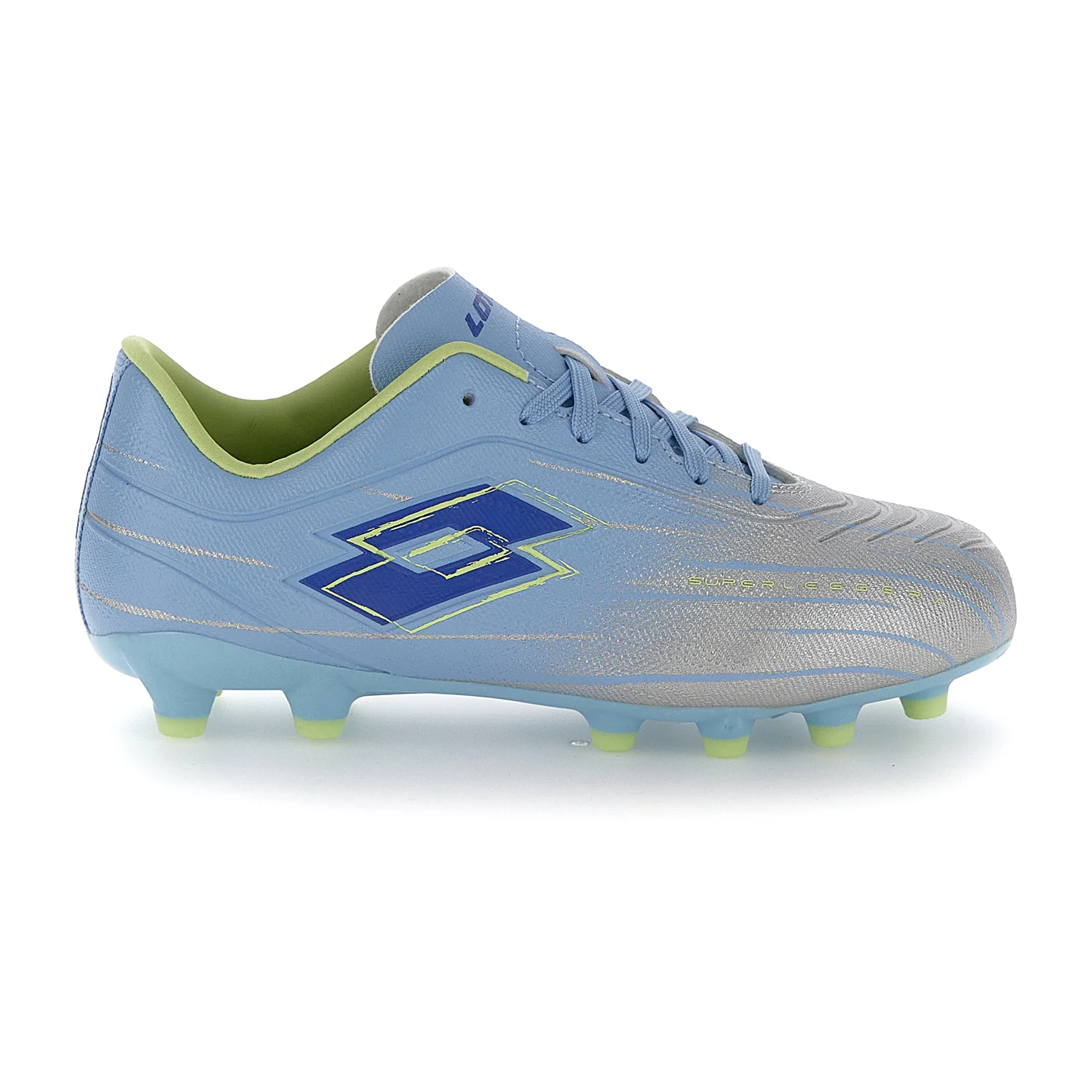 SCARPE CALCIO FG SOLISTA 700 AZZURRO
