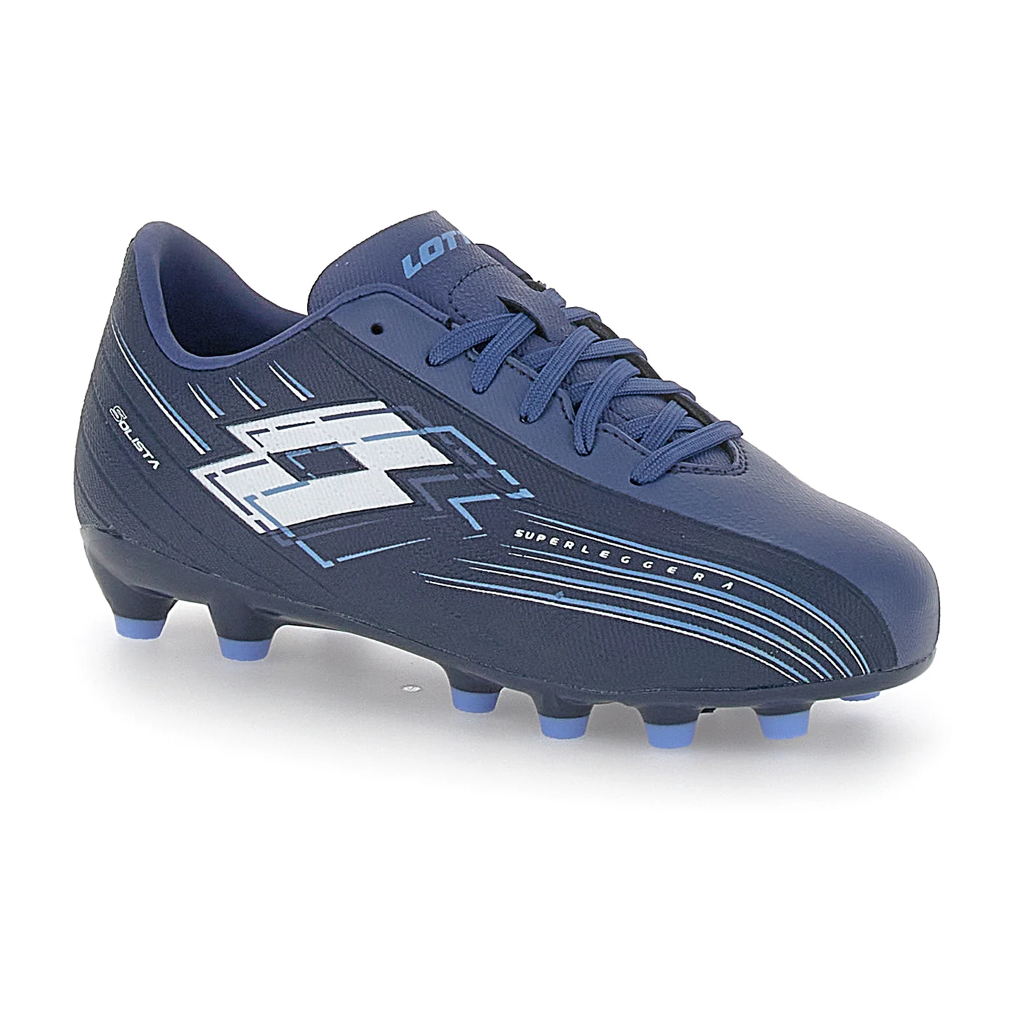 SCARPE CALCIO FG SOLISTA 700 BLU SCURO - Image 2