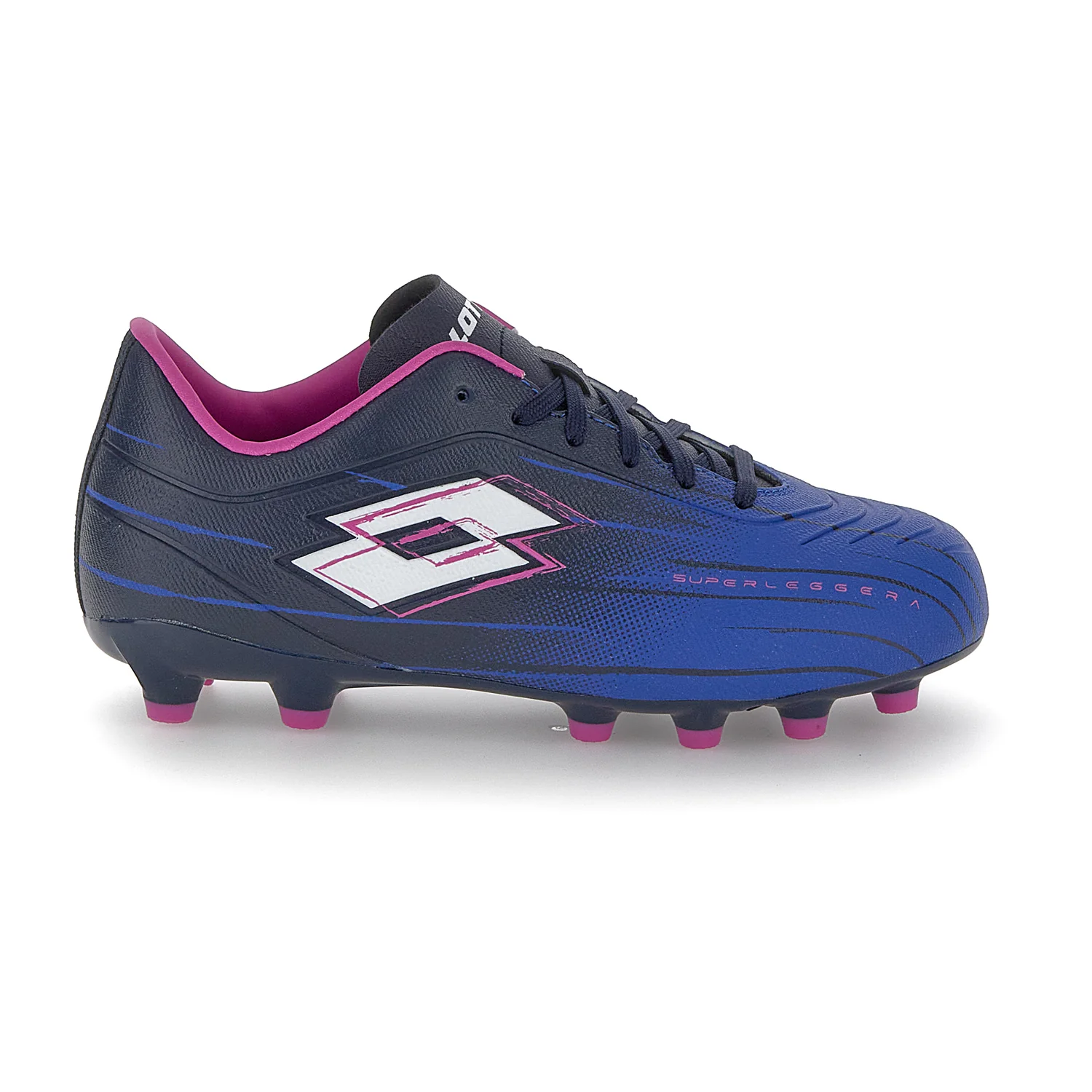 SCARPE CALCIO FG SOLISTA 700 BLU SCURO