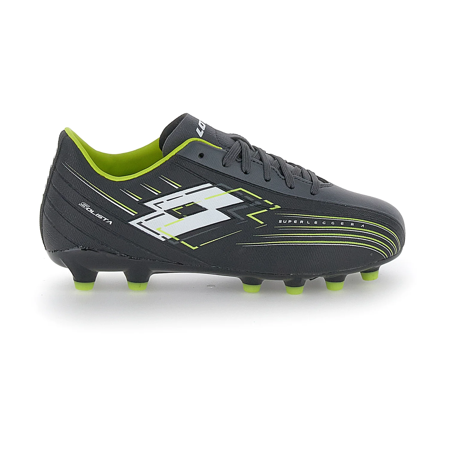 SCARPE CALCIO FG SOLISTA 700 NERO