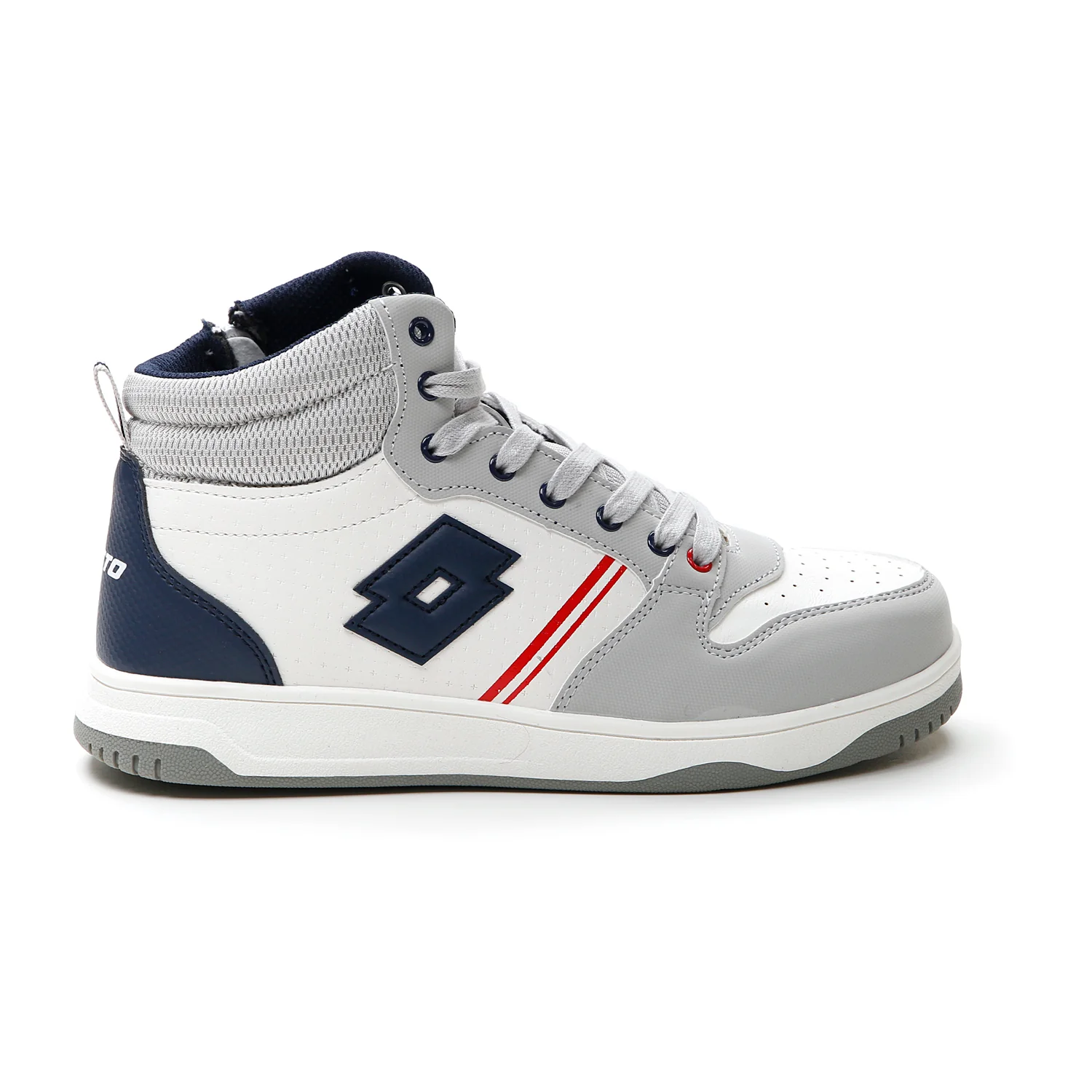 SCARPE MID ROCKET BIANCO