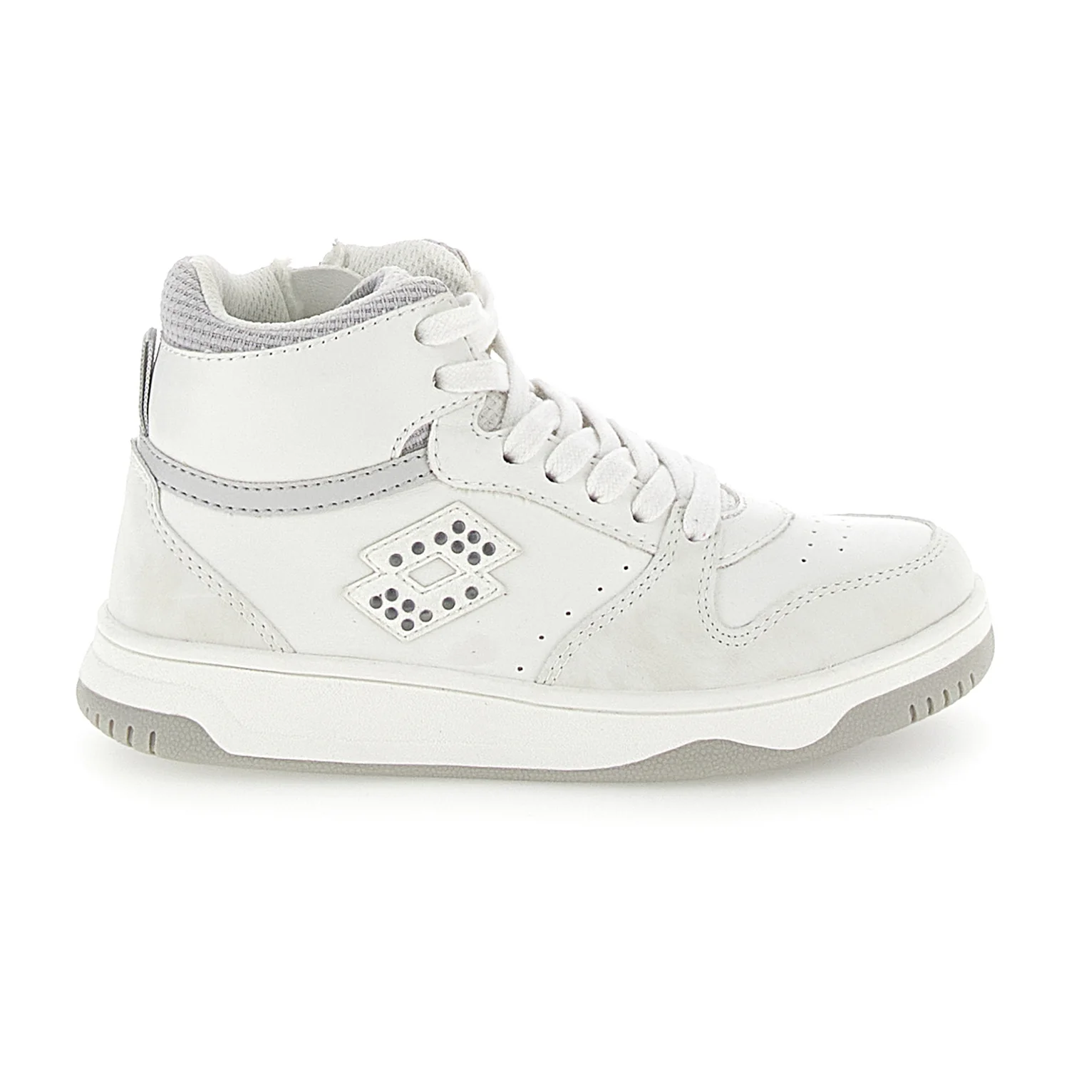SCARPE MID ROCKET BIANCO