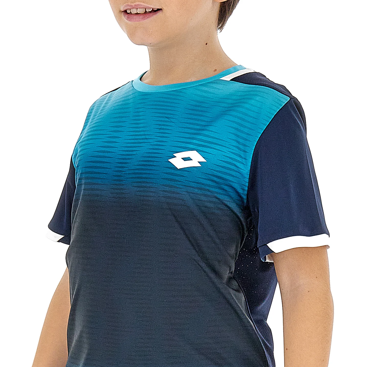 MAGLIETTA TENNIS TECH AZZURRO - Image 3