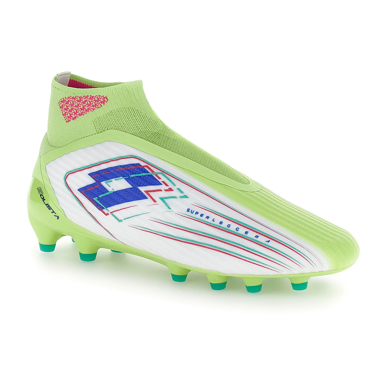 SCARPE CALCIO FG SOLISTA 100 GIALLO CHIARO - Image 2