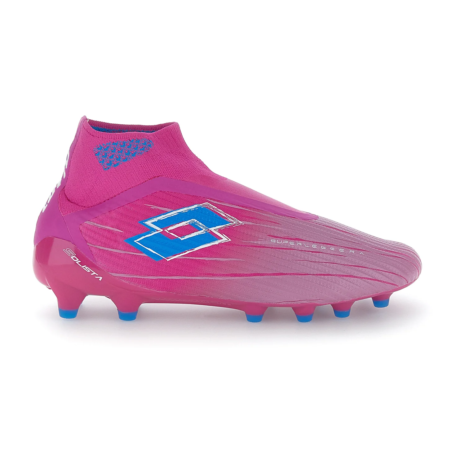 SCARPE CALCIO FG SOLISTA 100 ROSA SCURO