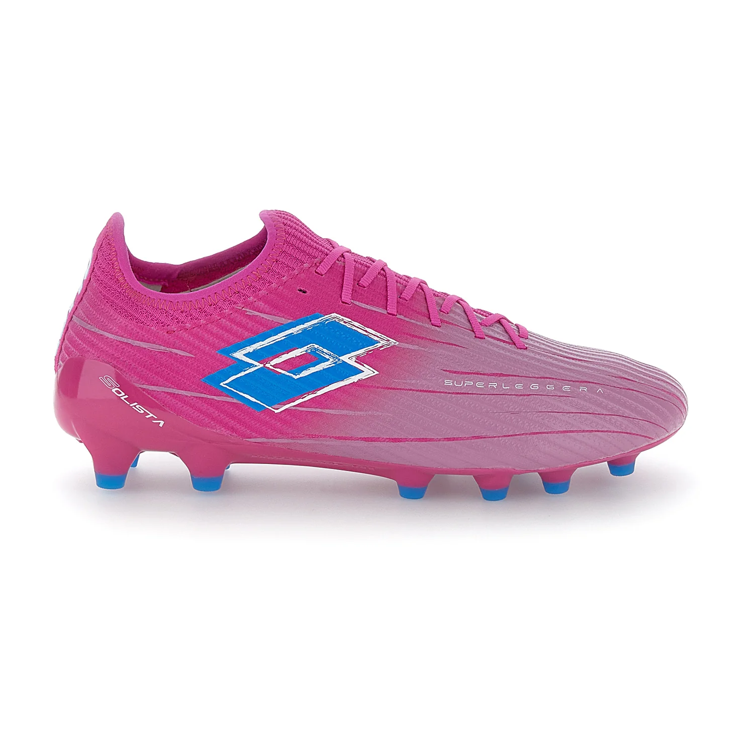 SCARPE CALCIO FG SOLISTA 200 ROSA SCURO