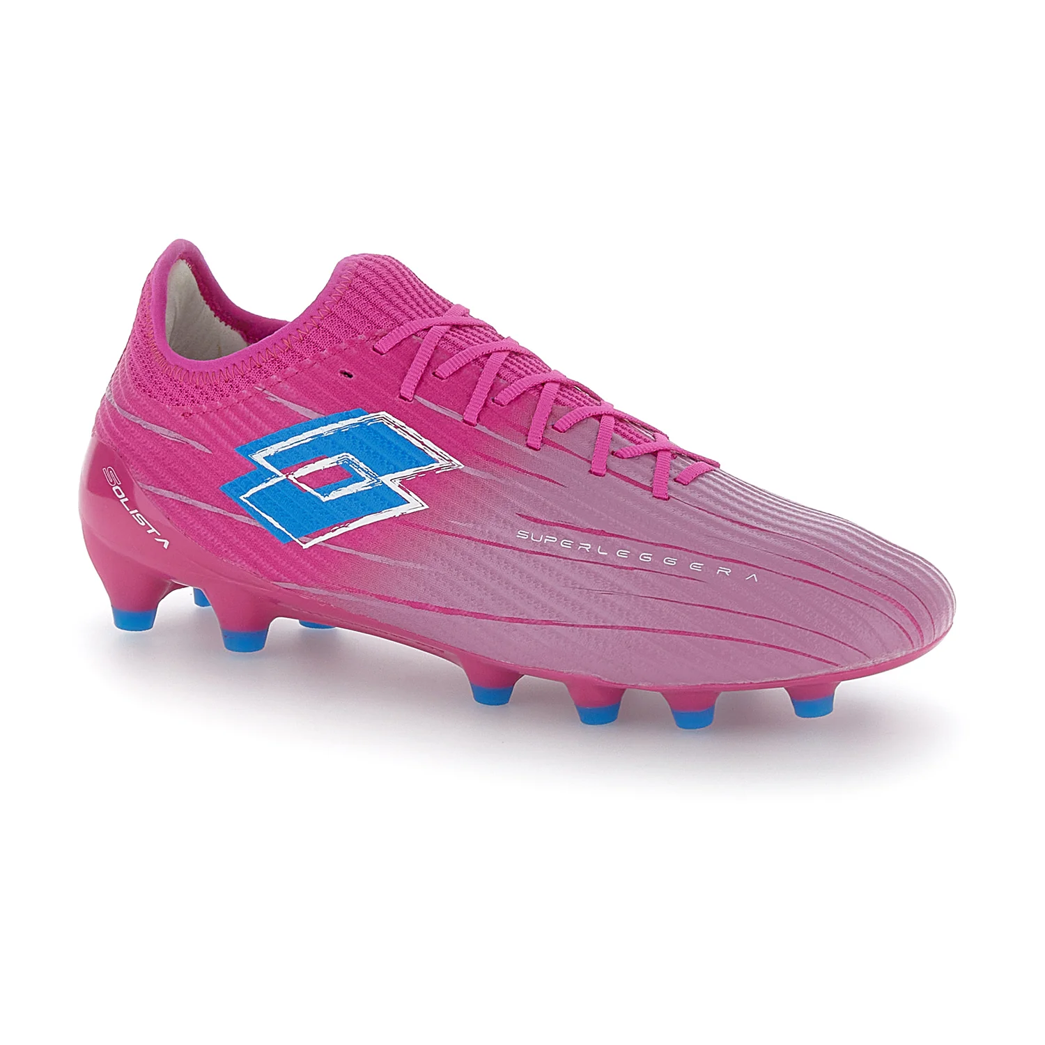 SCARPE CALCIO FG SOLISTA 200 ROSA SCURO - Image 2