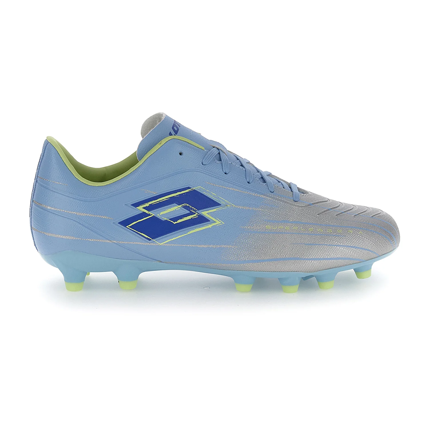 SCARPE CALCIO FG SOLISTA 700 AZZURRO