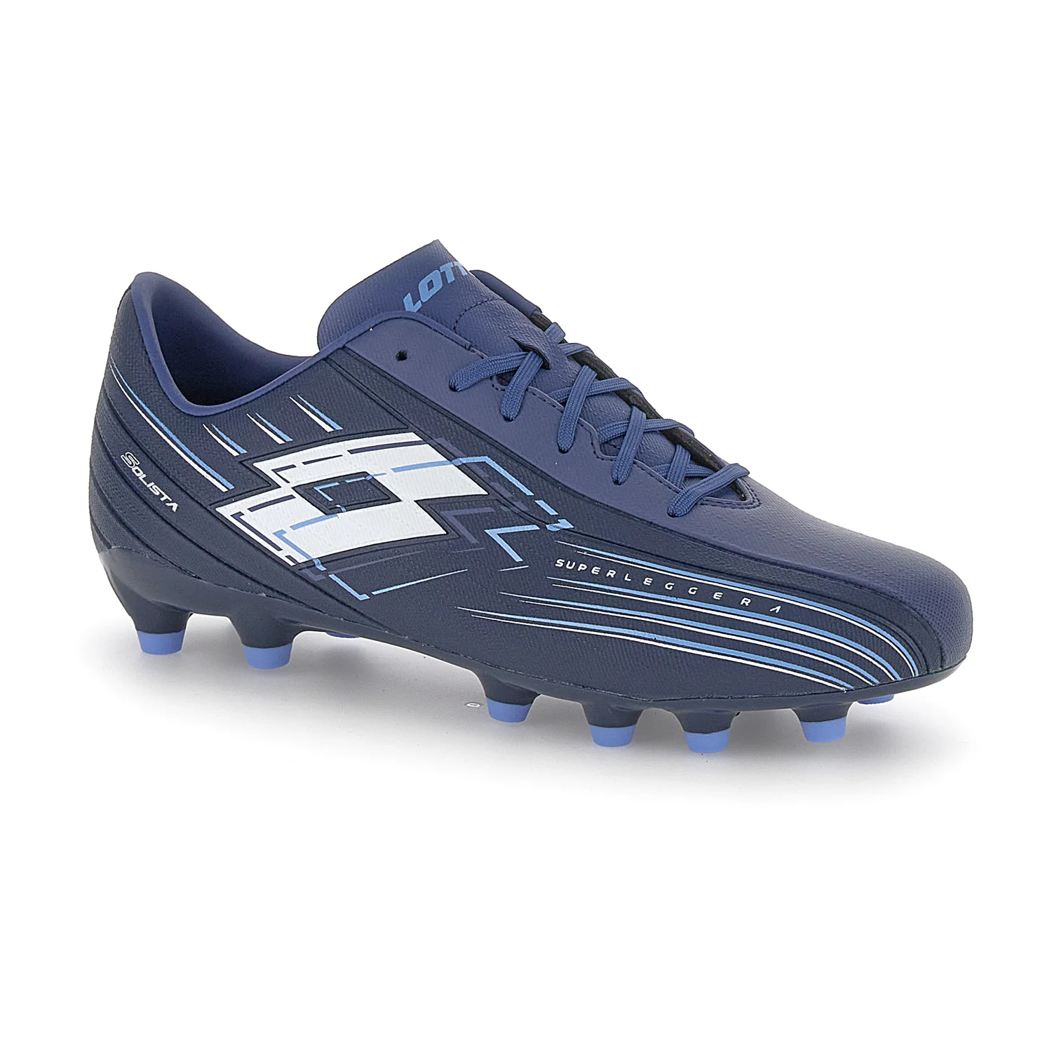SCARPE CALCIO FG SOLISTA 700 BLU SCURO - Image 2
