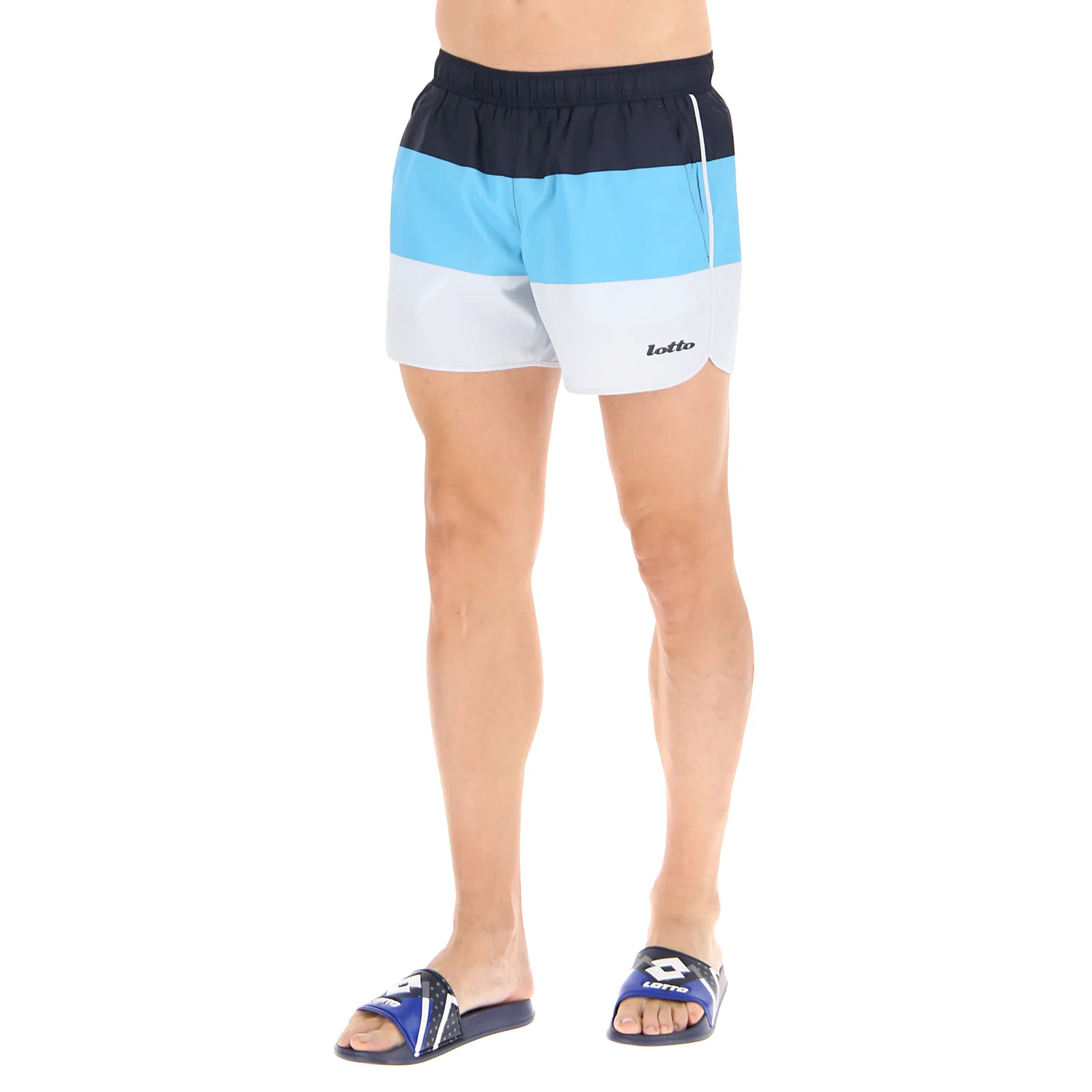 COSTUME DA MARE TEMPO LIBERO BOXER BEACH AZZURRO