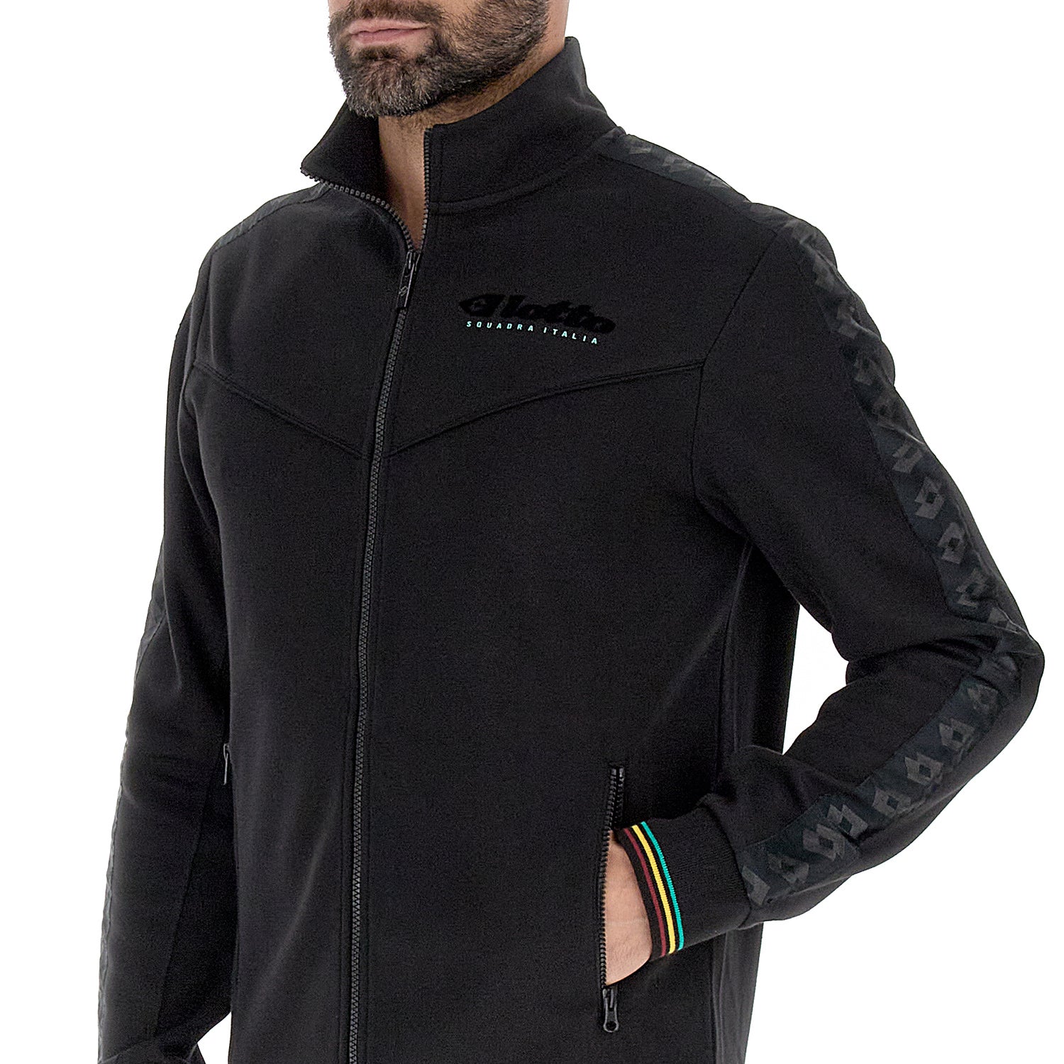 FELPA LIFESTYLE ATHLETICA CLASSIC NERO - Image 3