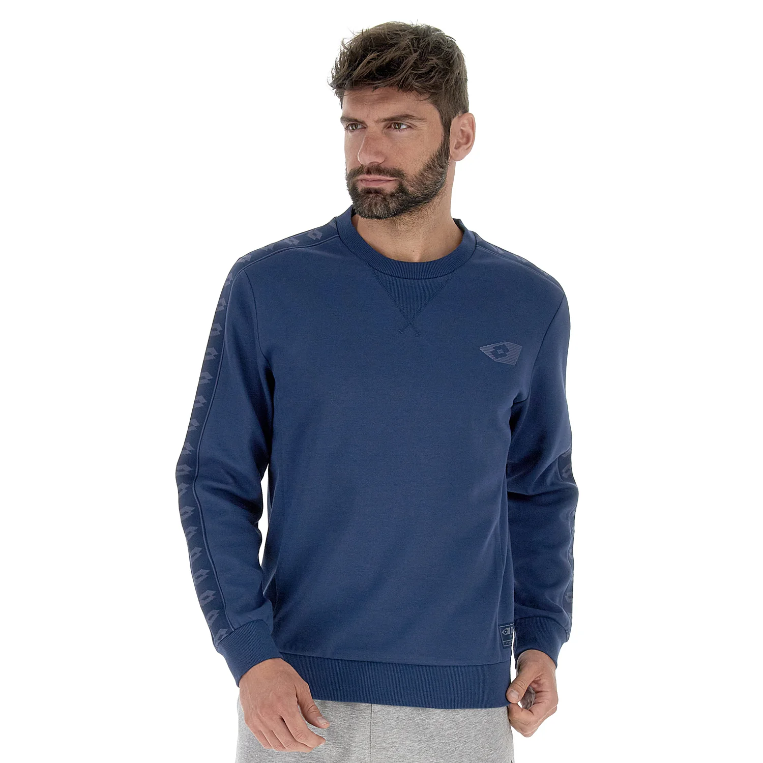 FELPA LIFESTYLE ATHLETICA DUE BLU SCURO