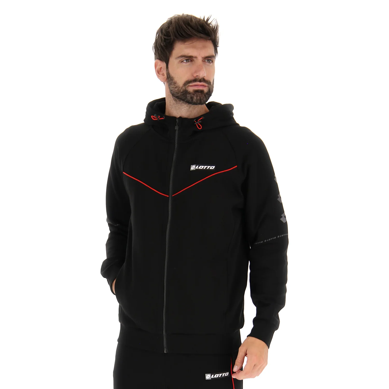 FELPA LIFESTYLE LOGO NERO
