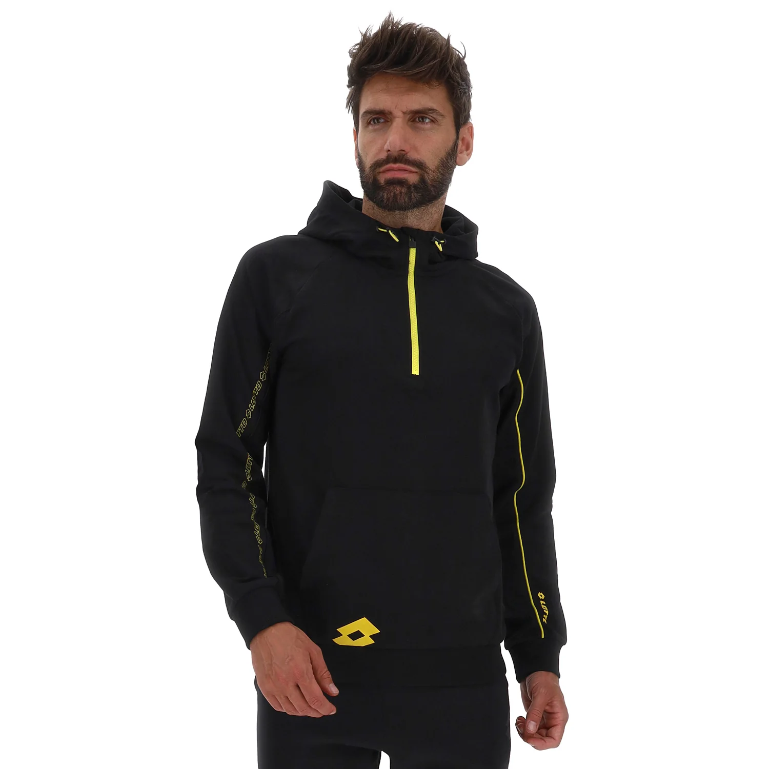 FELPA LIFESTYLE LOGO NERO