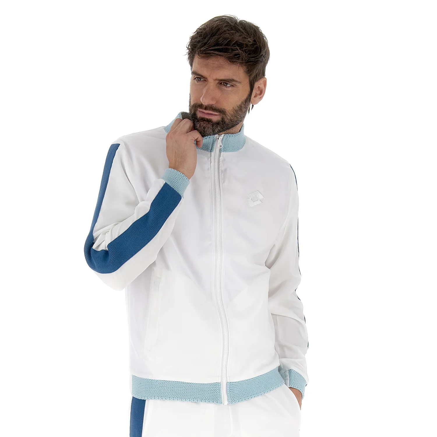 FELPA LIFESTYLE LOTTO NYC BIANCO