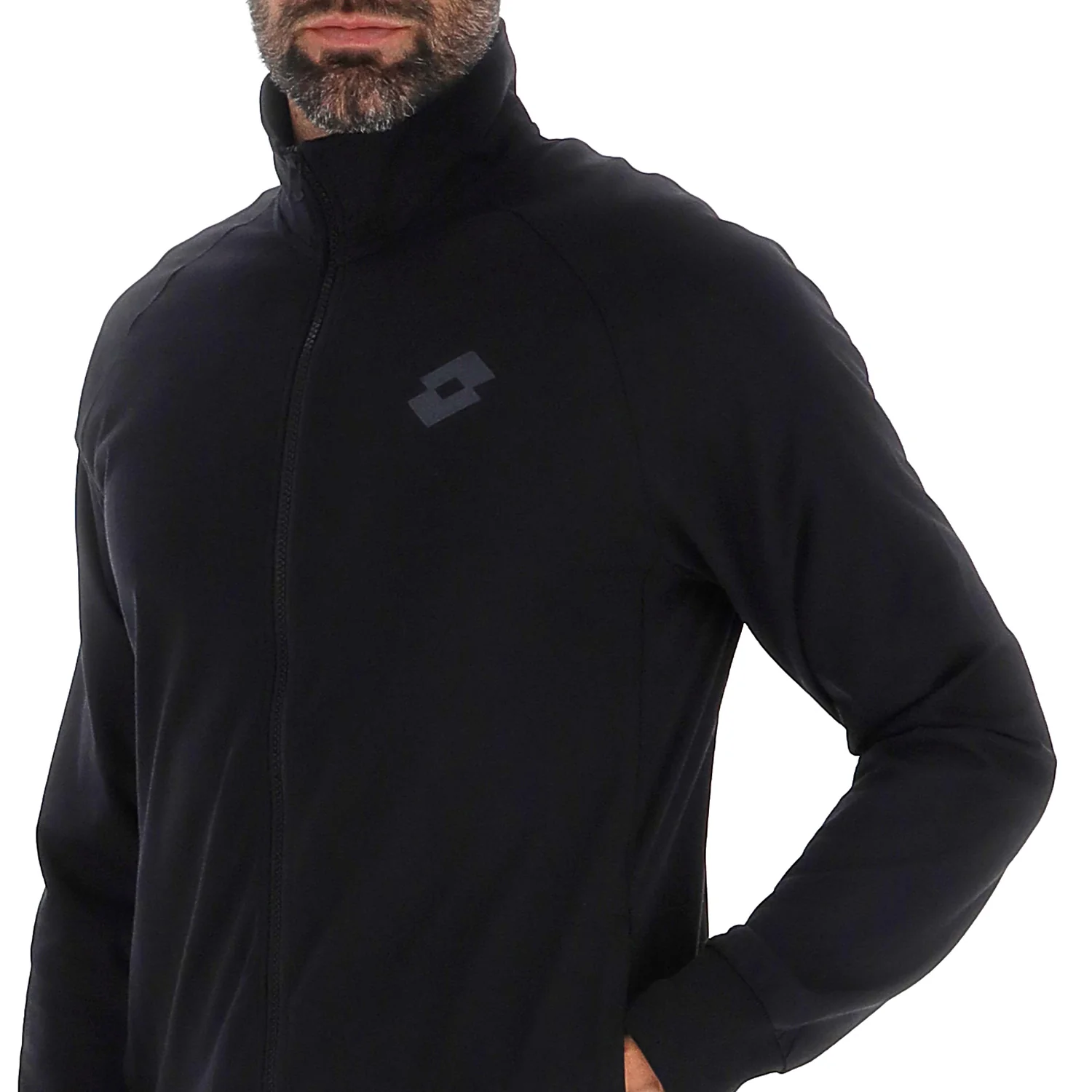FELPA SPORT MULTISPORT NERO - Image 3