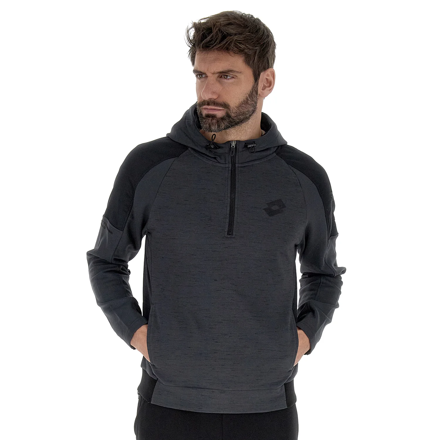 FELPA SPORT TRAINING GRIGIO SCURO