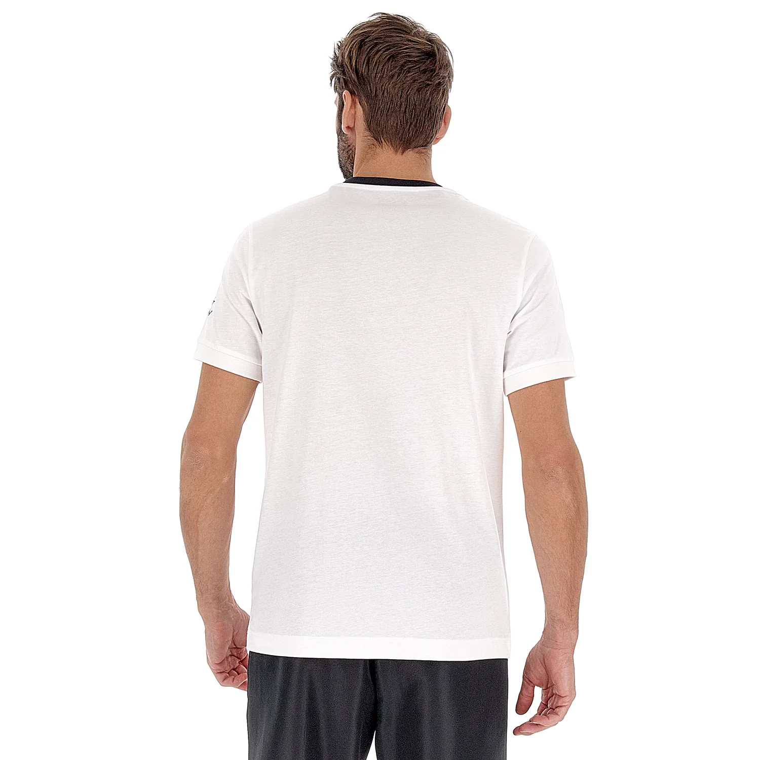 MAGLIETTA LIFESTYLE LOGO BIANCO - Image 2