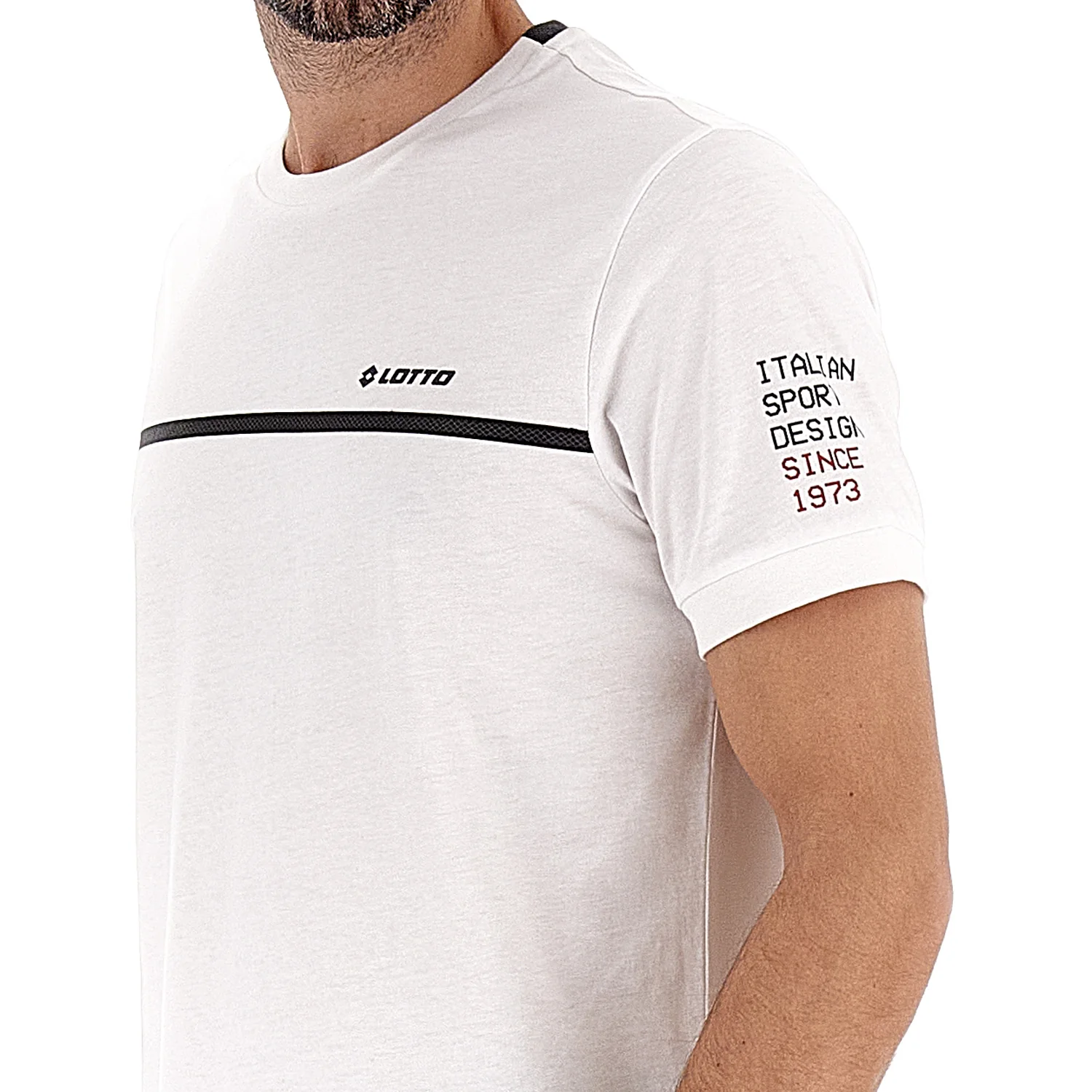 MAGLIETTA LIFESTYLE LOGO BIANCO - Image 3