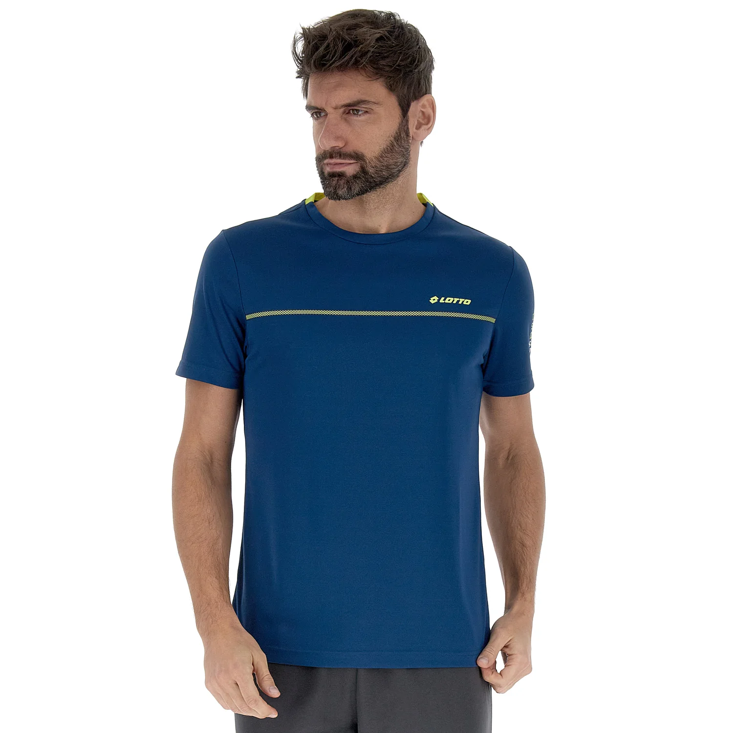 MAGLIETTA LIFESTYLE LOGO BLU