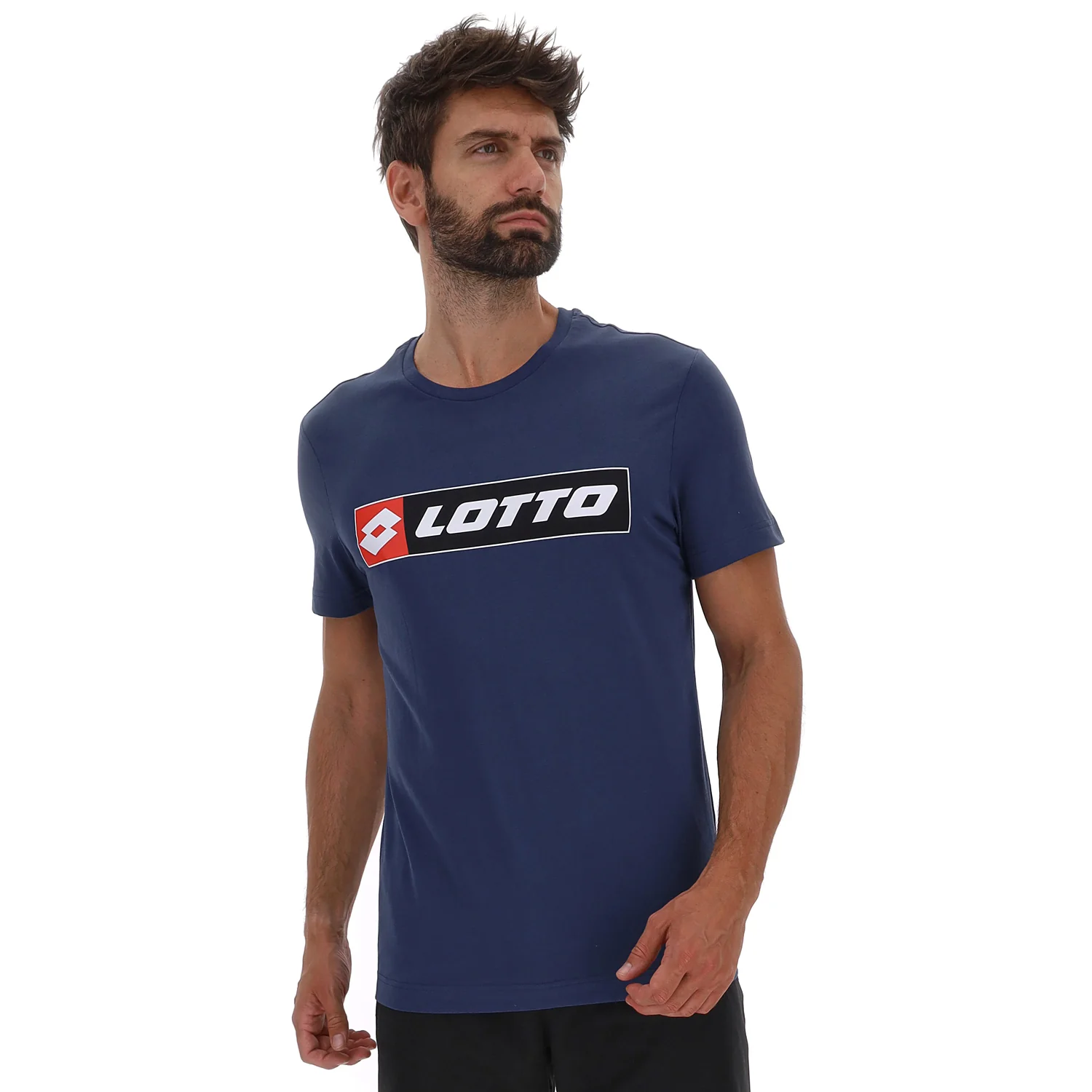 MAGLIETTA TEMPO LIBERO LOGO BLU SCURO